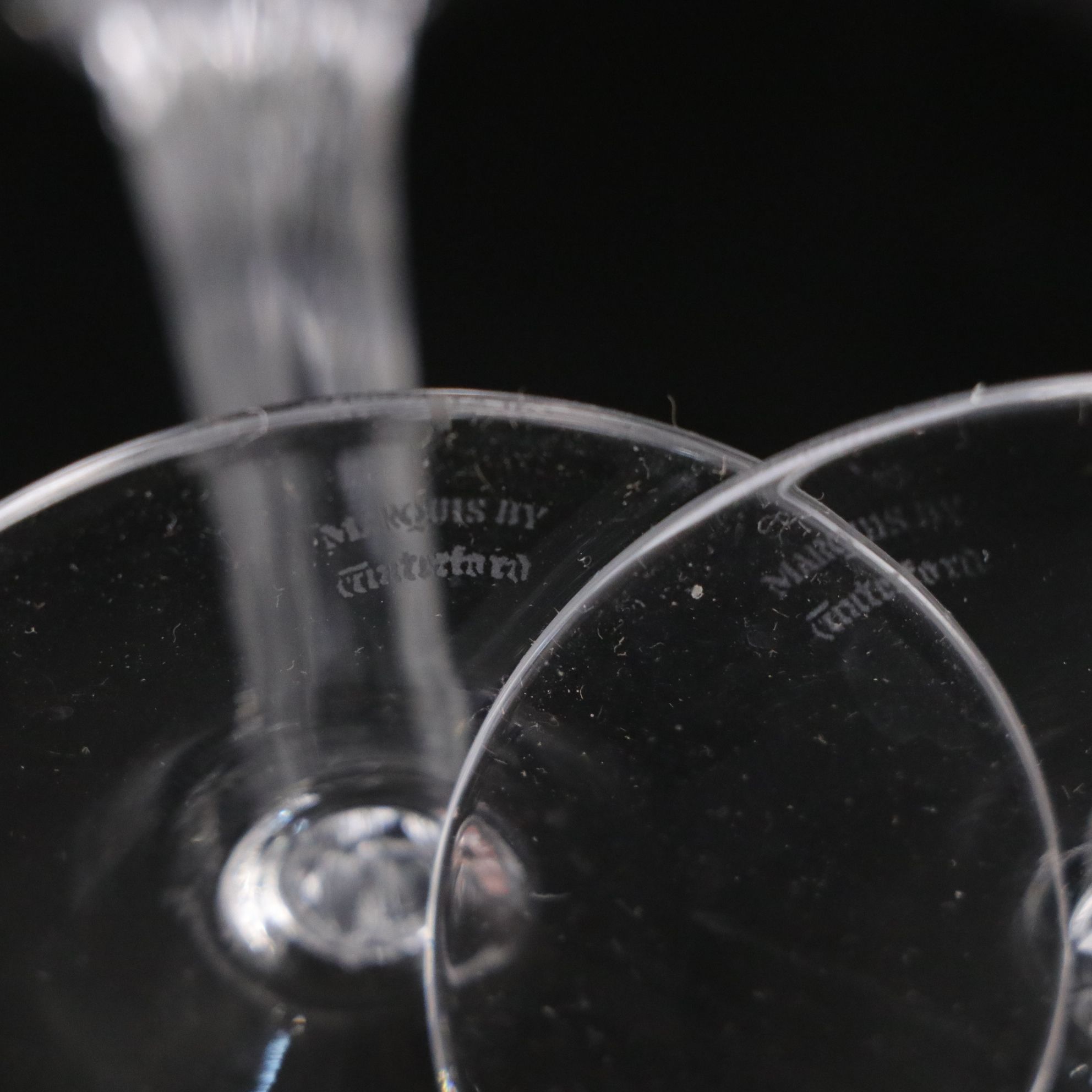 Mixed Glass Stemware, Late 20th to 21st Century