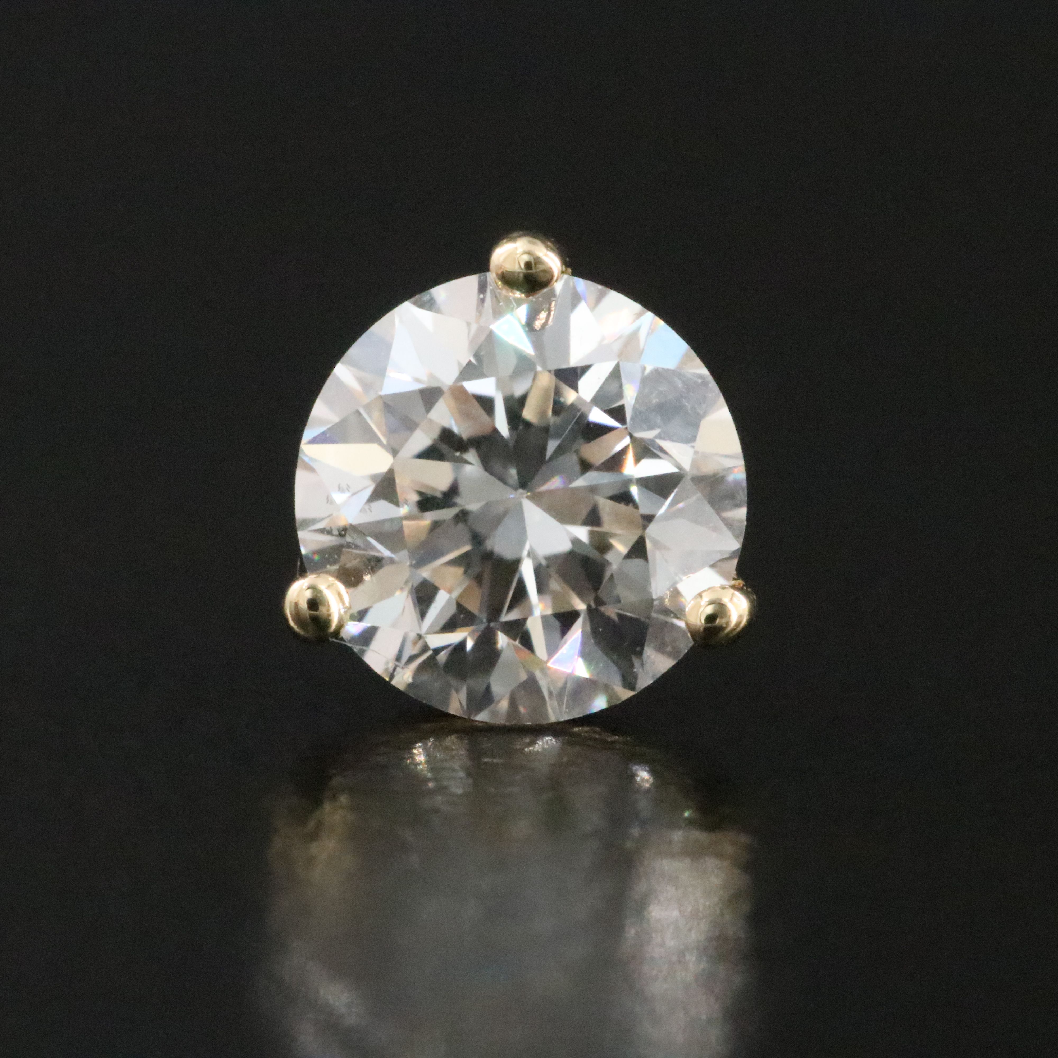 18K 1.94 CTW Lab Grown Diamond Stud Earrings