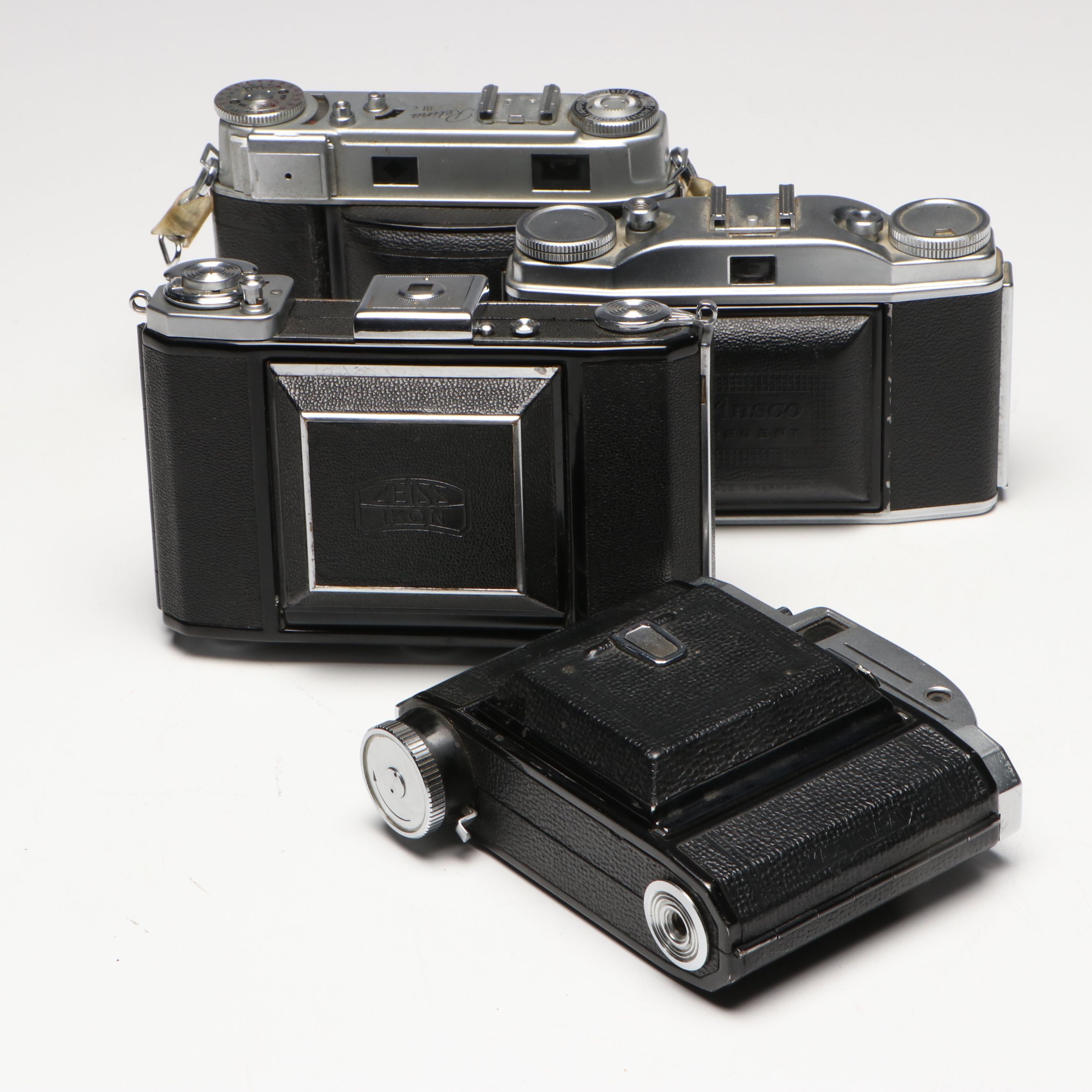 Zeiss Ikon Ikonta, Konica Pearl III and More Mid-20th Century Cameras