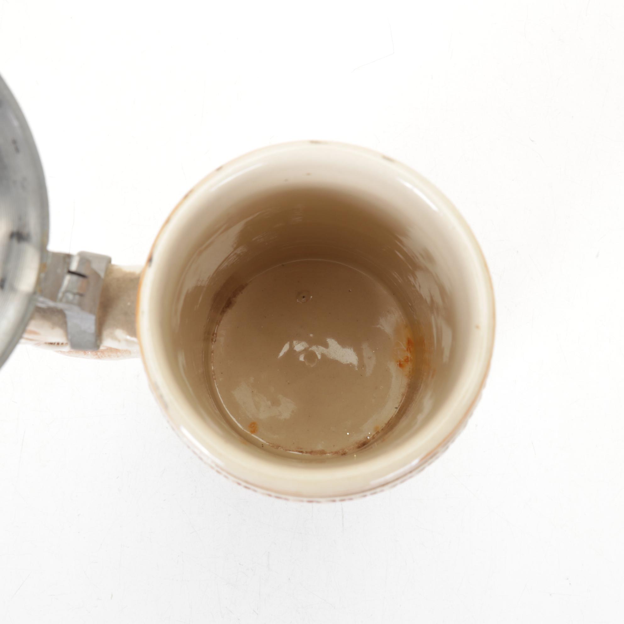 Heineken's New York World's Fair 1939 Stein with German Beer Stein