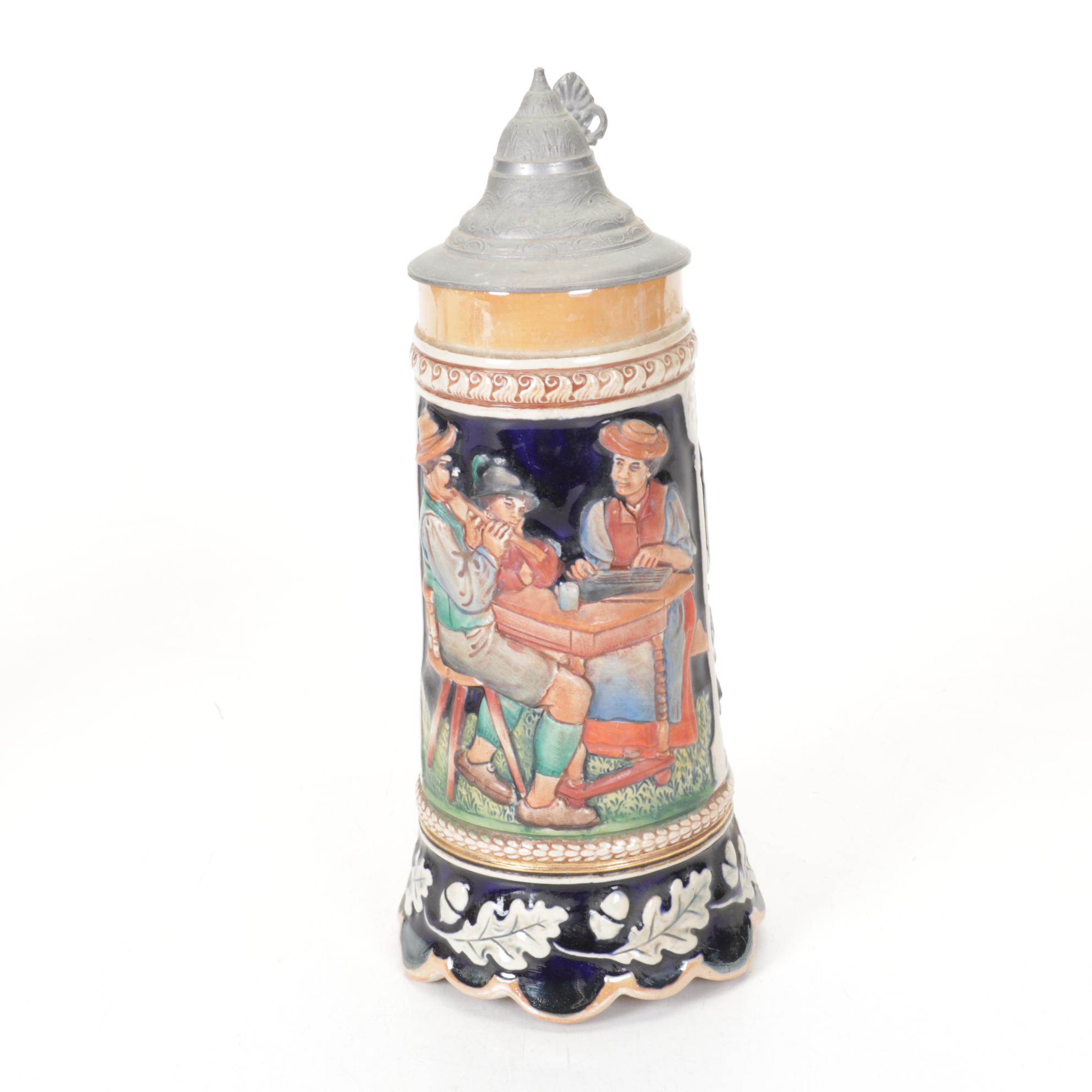 Heineken's New York World's Fair 1939 Stein with German Beer Stein