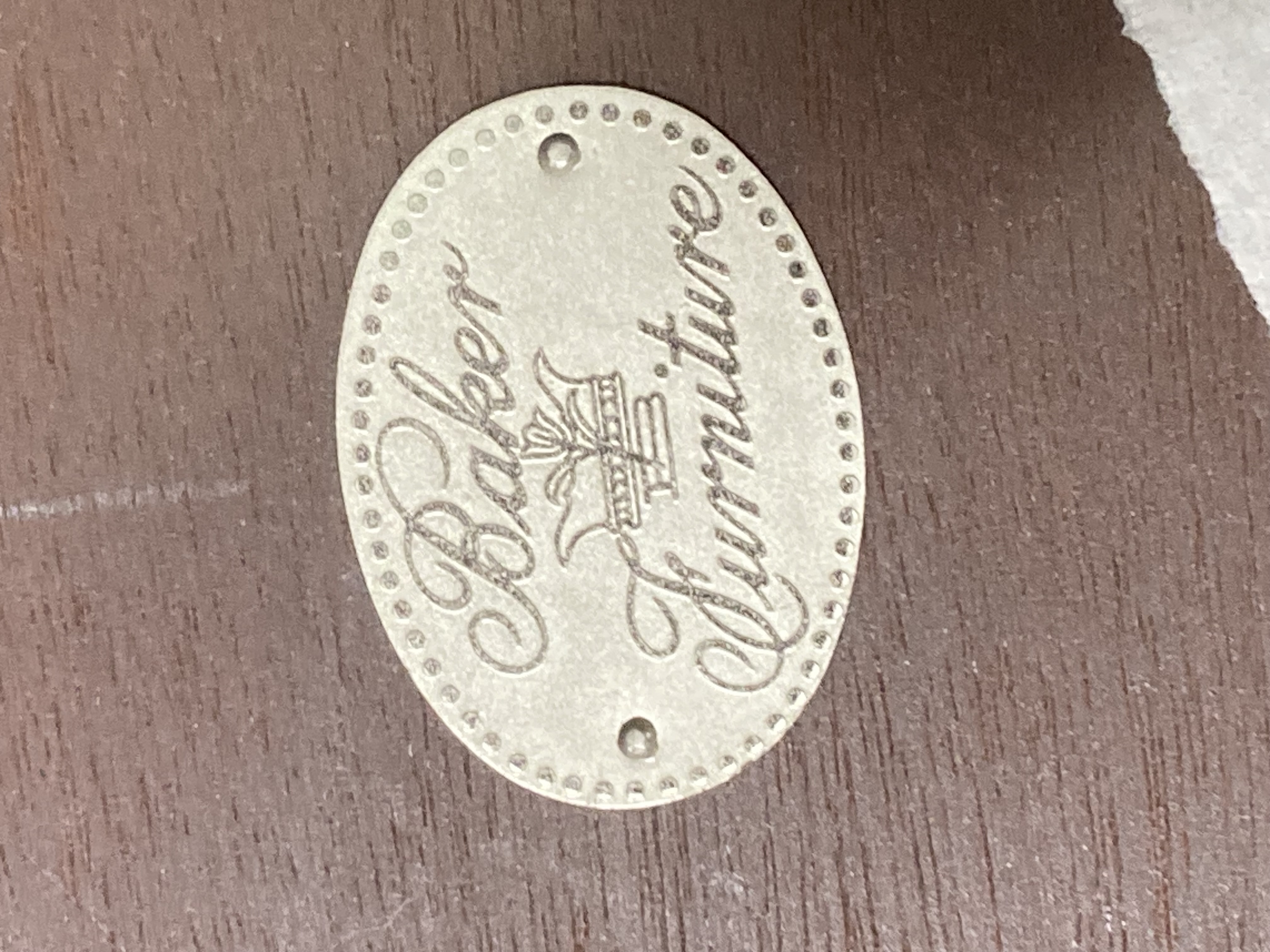 Baker English Regency Style Inlaid Mahogany Pedestal Dining Table