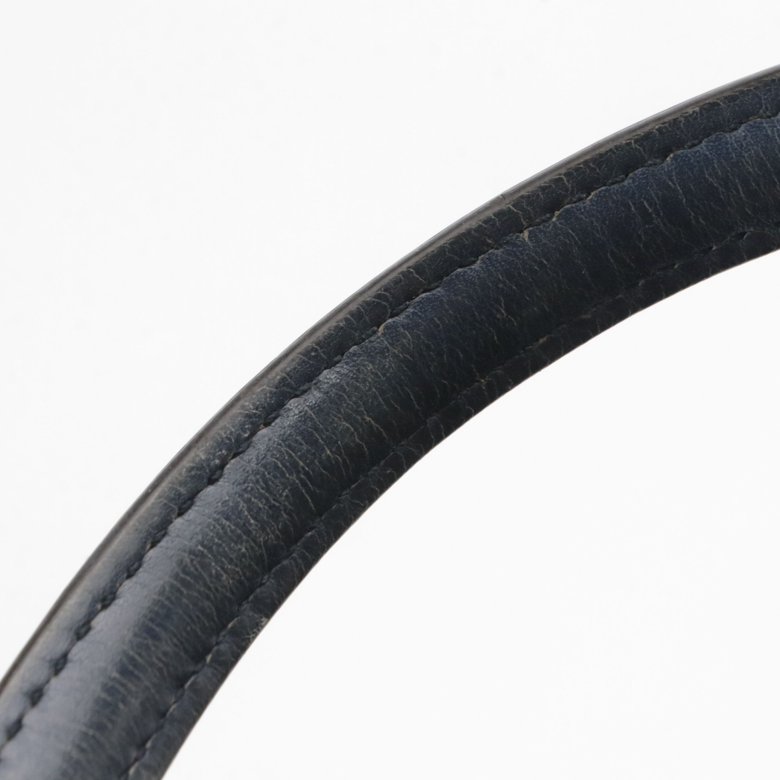 Gucci Small Soho Tassel Two-Way Tote Bag in Dark Blue Patent Leather