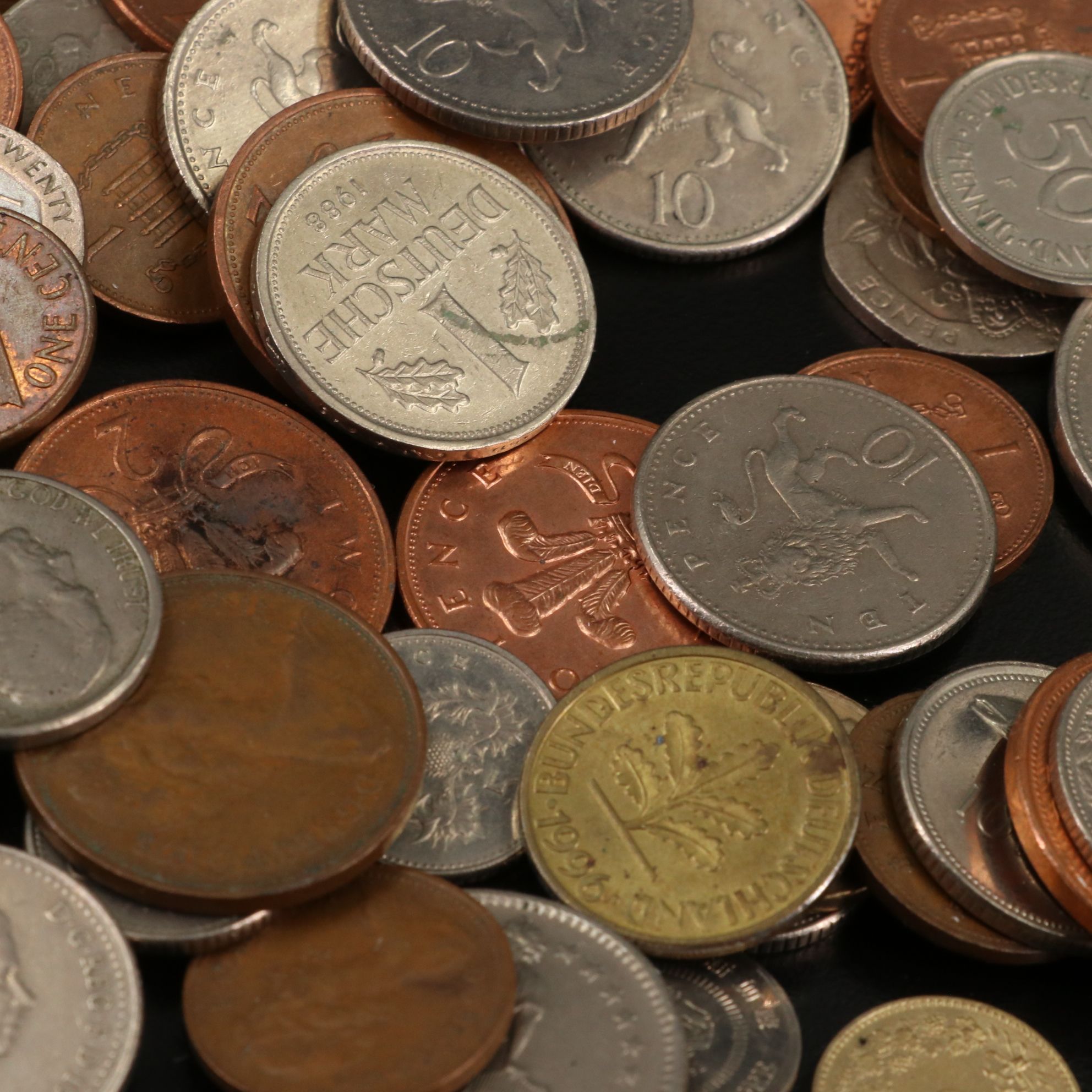 Ninety-Three Foreign Coins