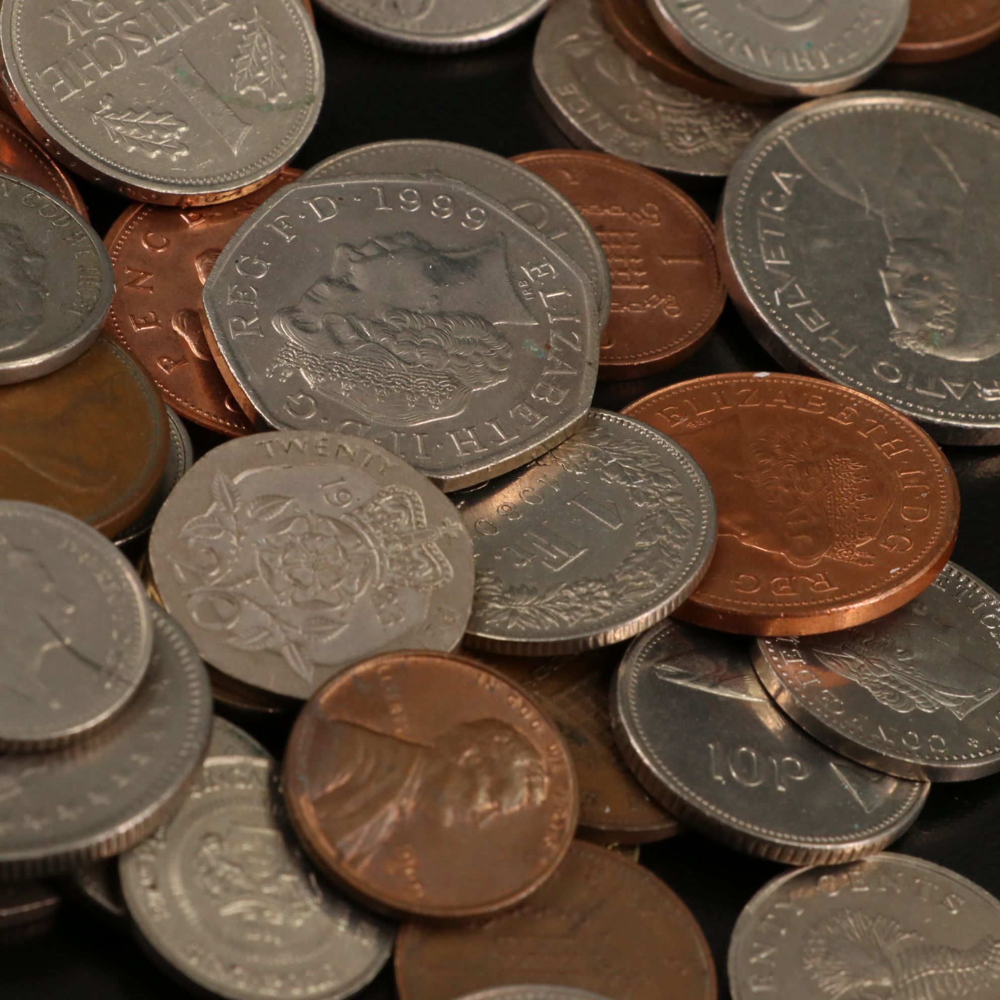 Ninety-Three Foreign Coins