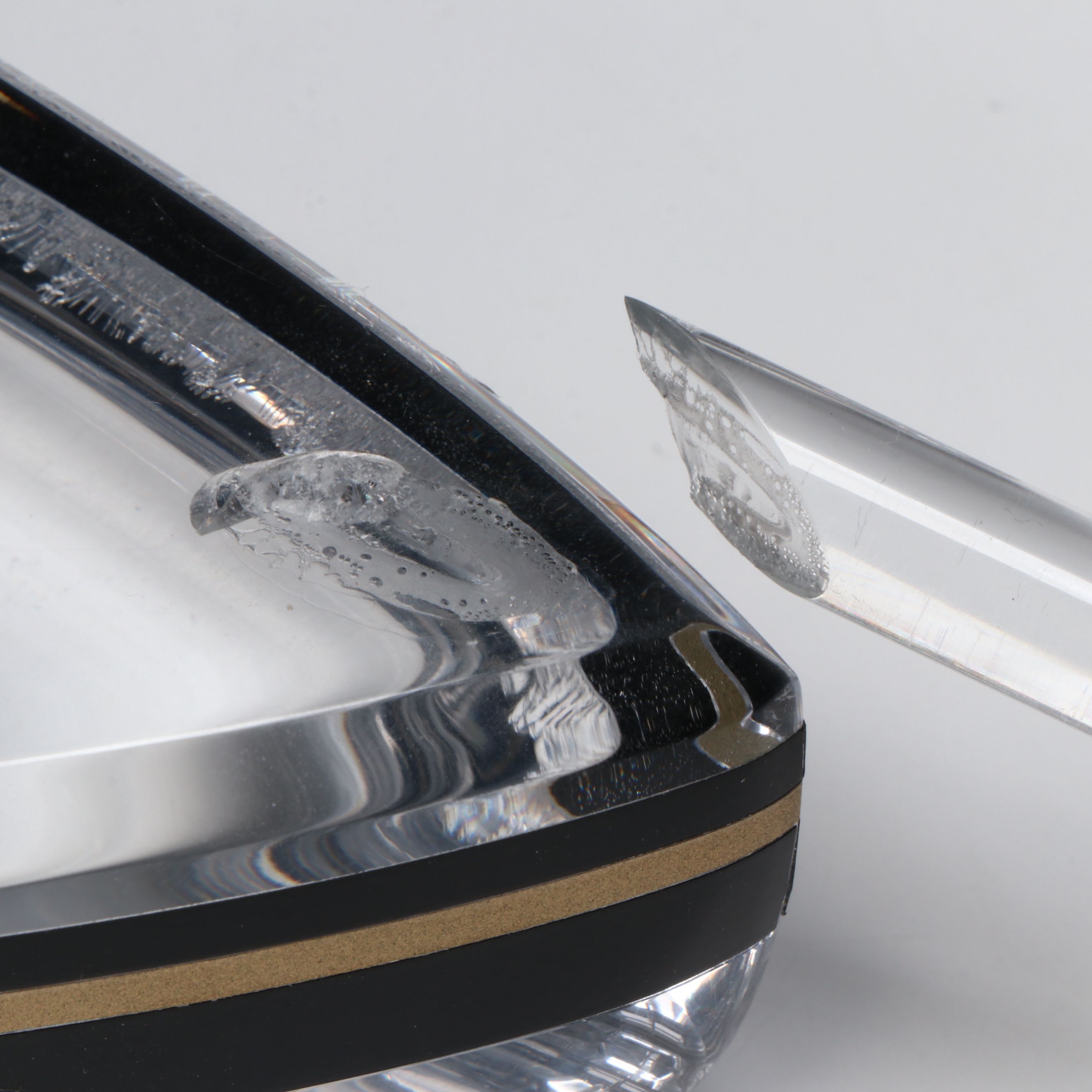 Prismatic Acrylic Pirate Ship Model