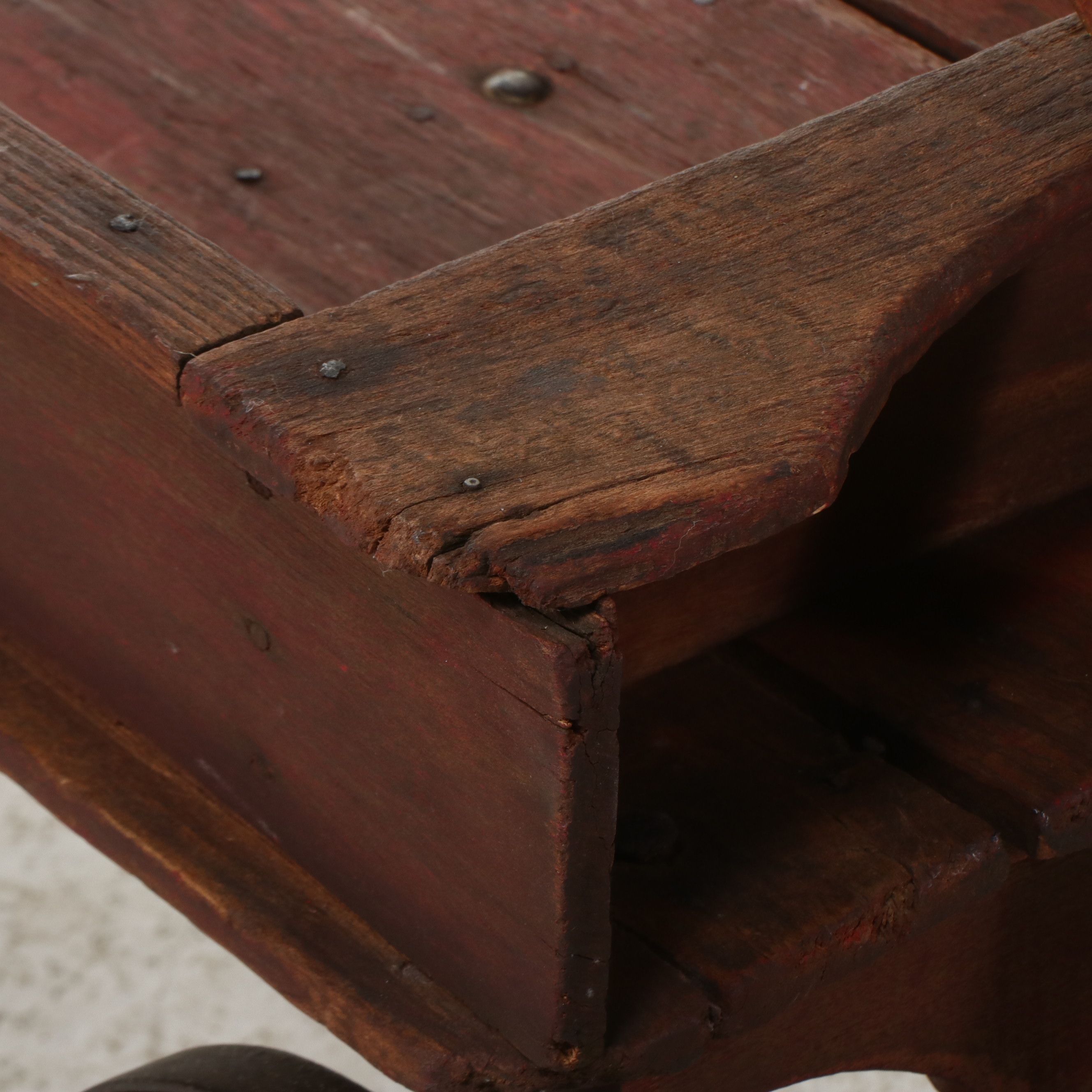 Late Victorian Style Wooden Wagon, Late 19th/Early 20th Century
