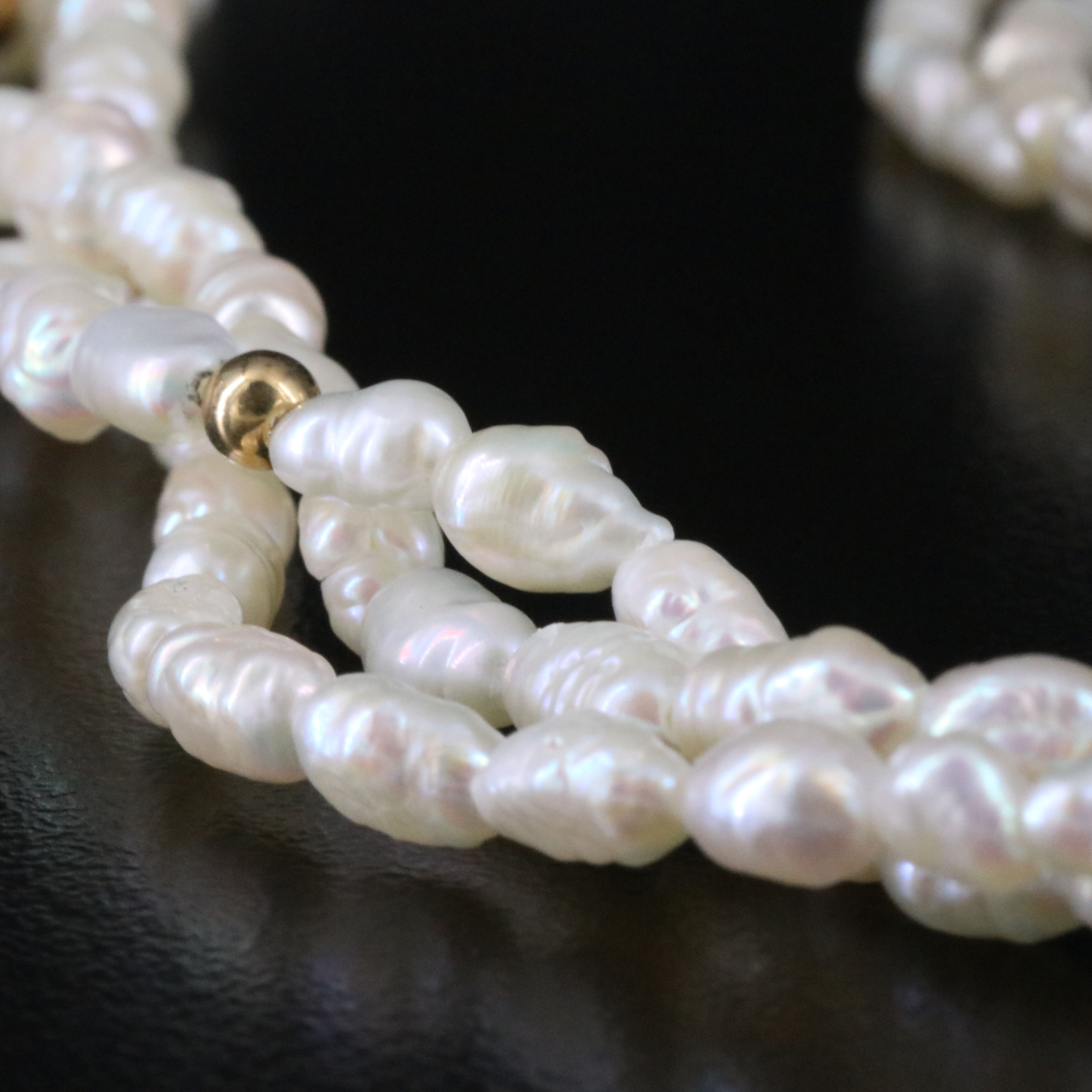 14K Pearl Necklaces