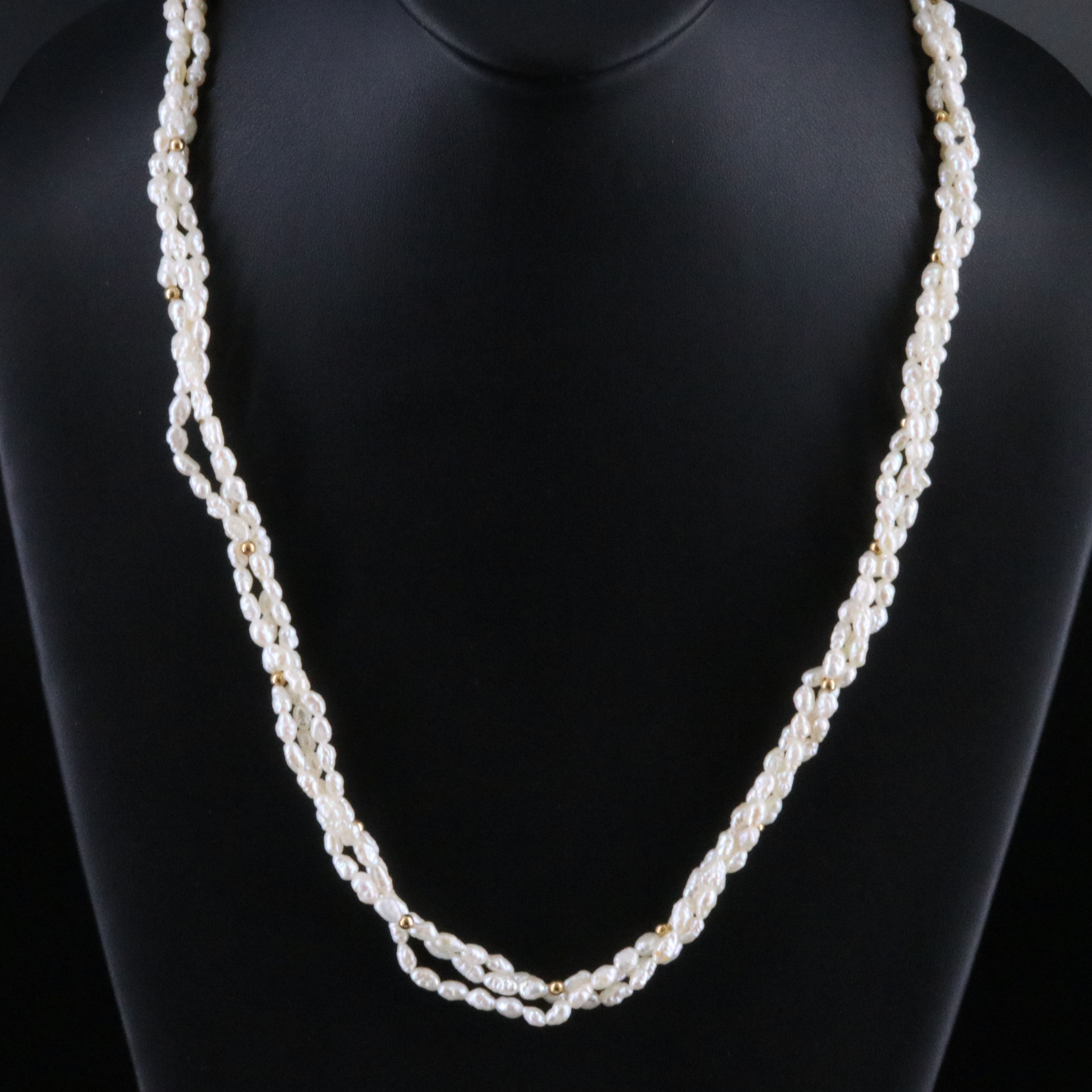 14K Pearl Necklaces