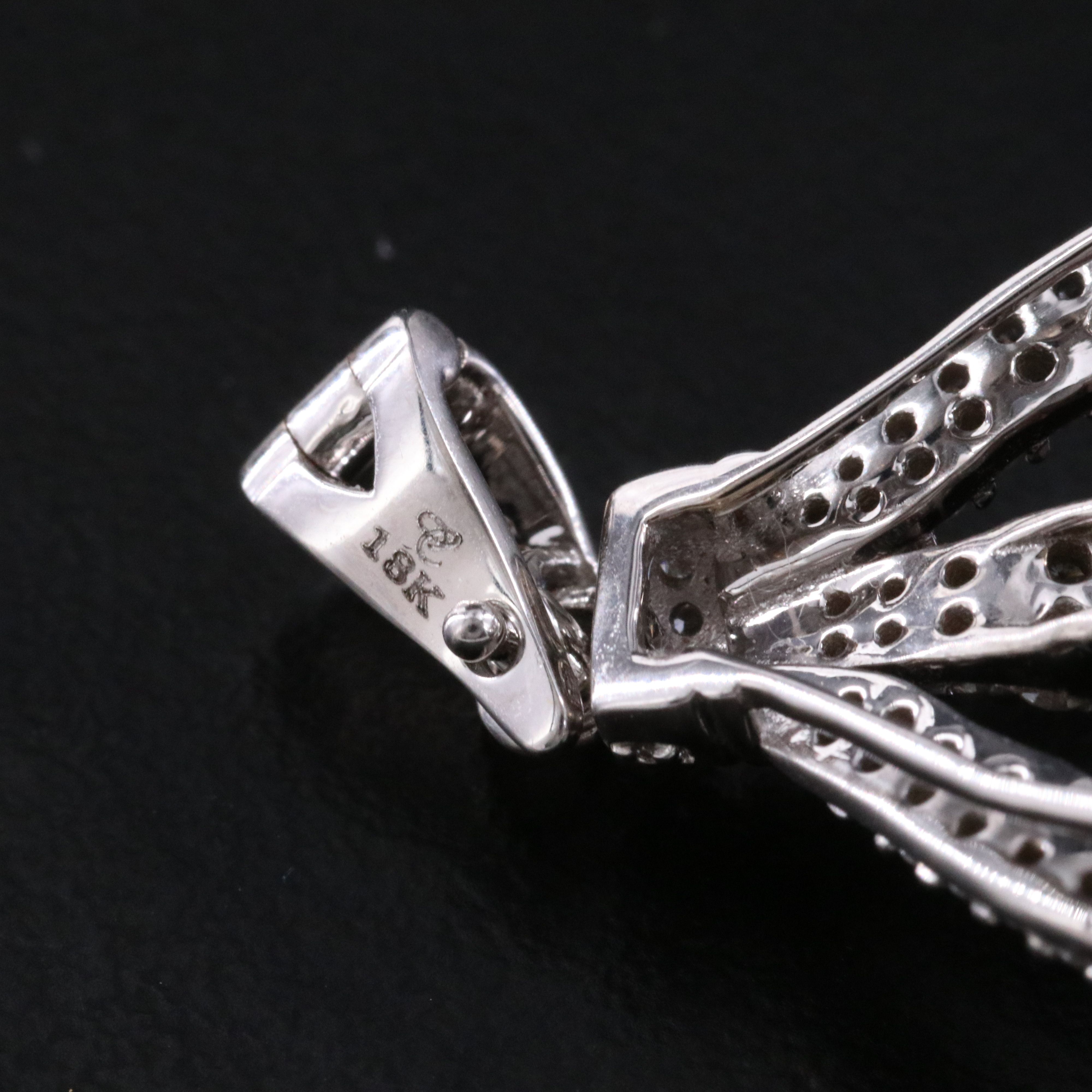 Chromia 18K Boulder Opal and Diamond Enhancer Pendant