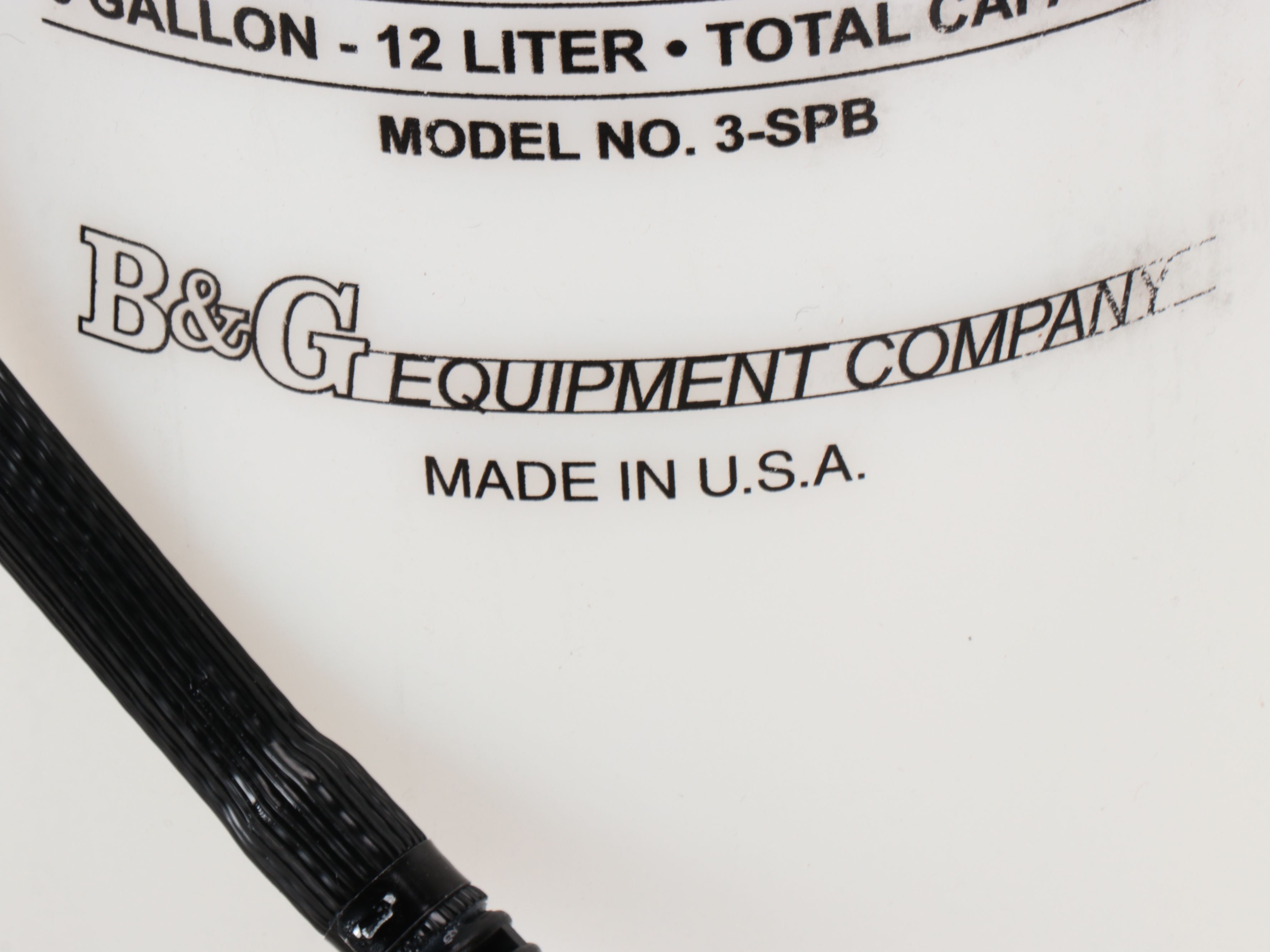 B & G Model 3-SPB 3 Gallon Industrial Sprayer
