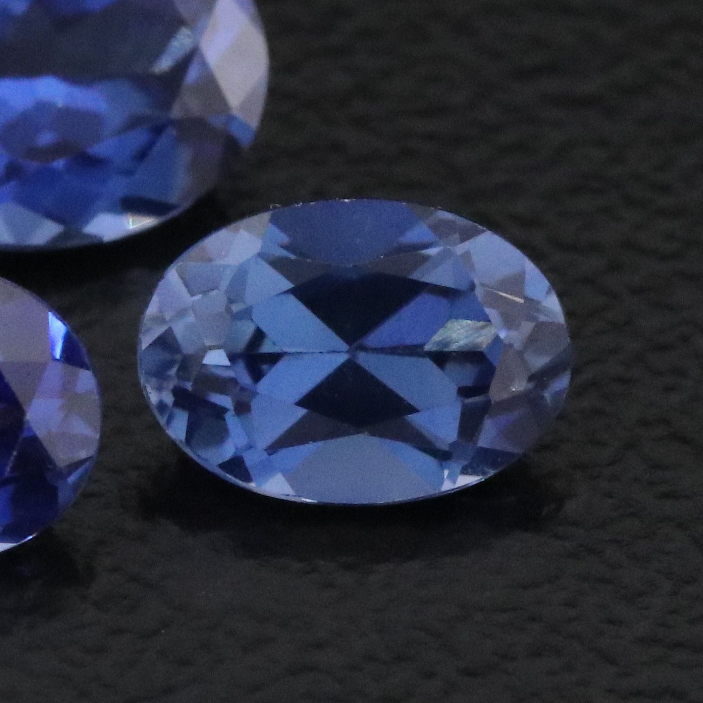 Loose 3.49 CTW Lab Grown Sapphire Lot