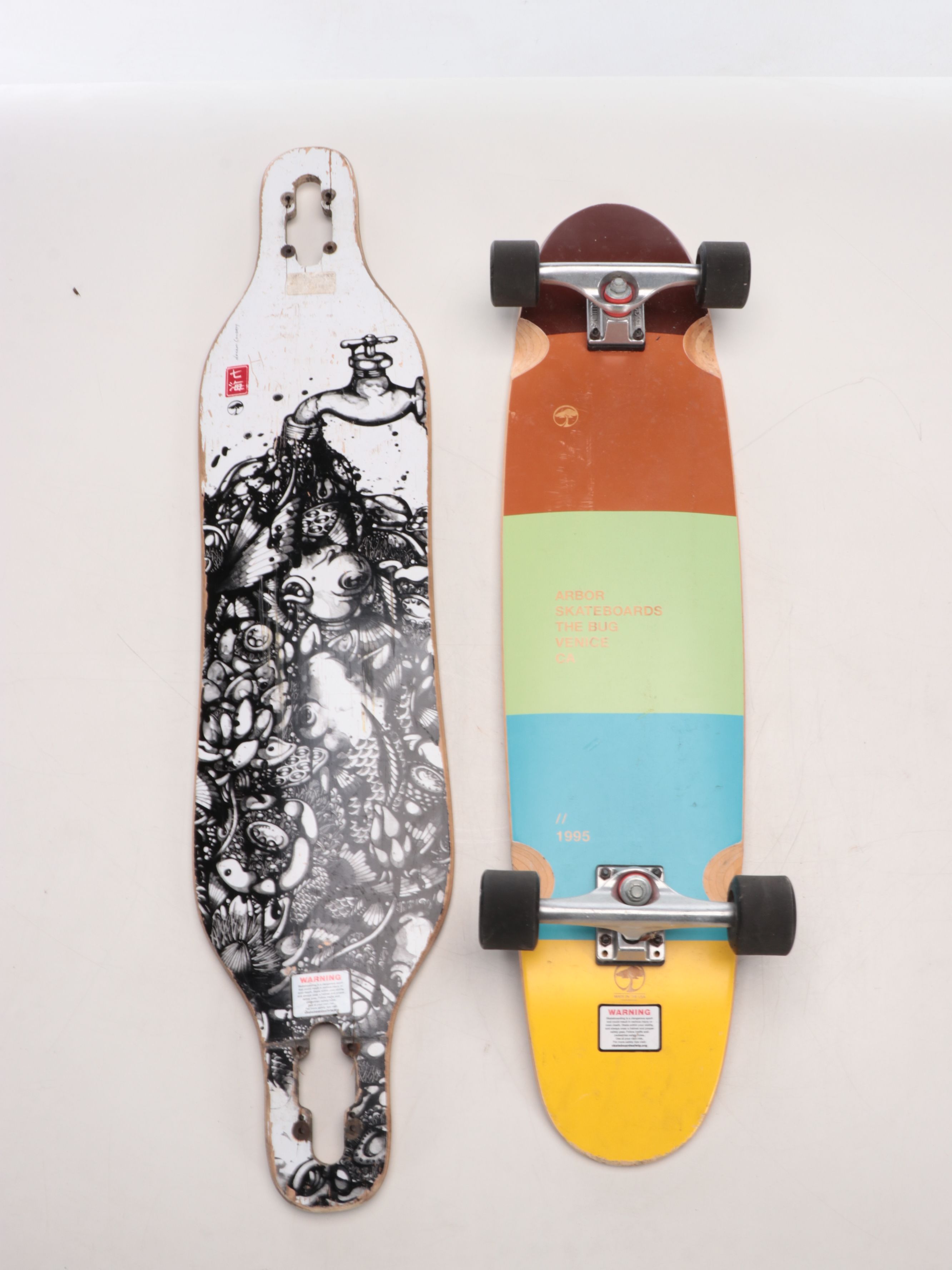 Arbor Skateboard Co. "The Bug" Skateboard with Nanami Cowdroy Skate Deck