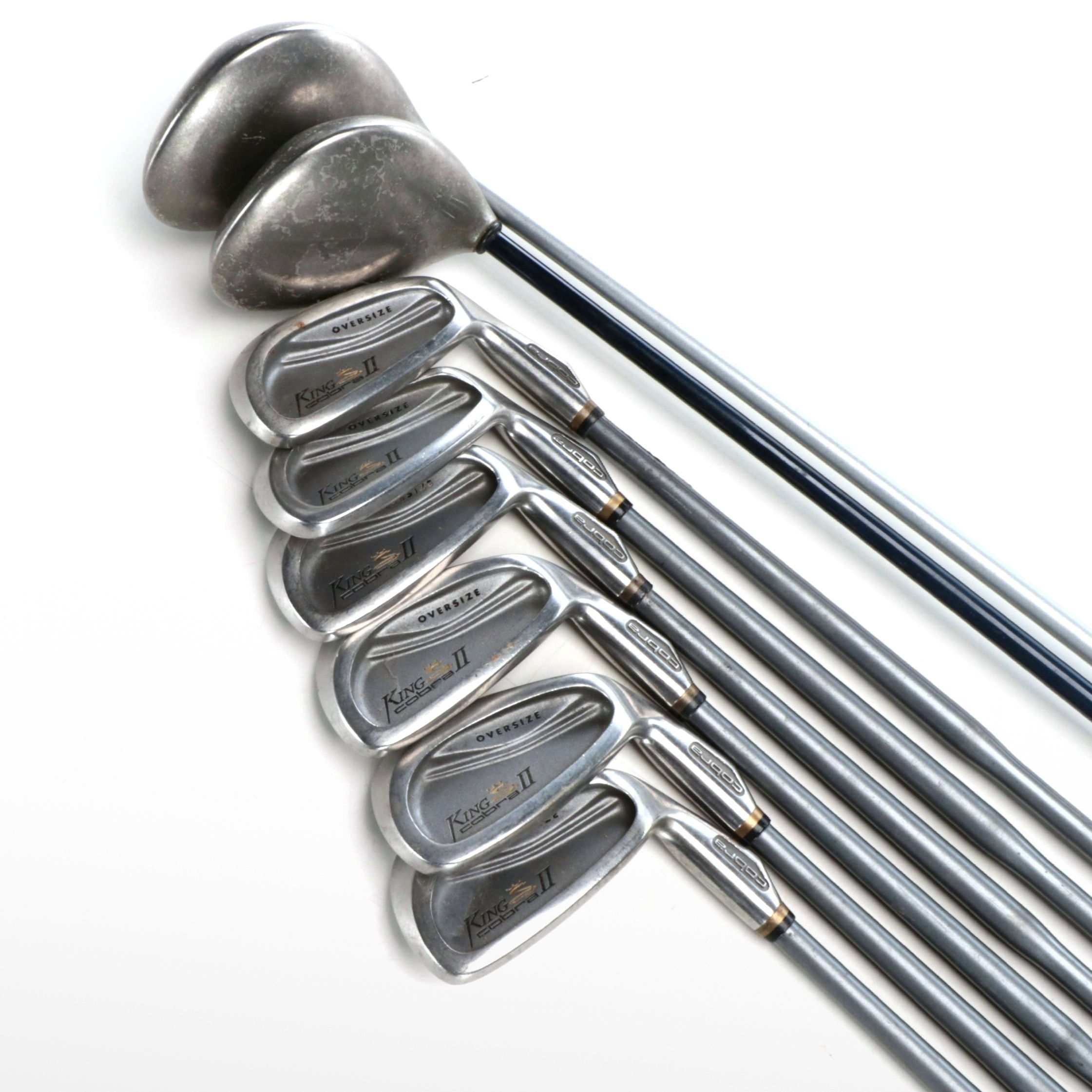 Cobra "King II" and Callaway "Great Big Bertha" Vintage Golf Clubs