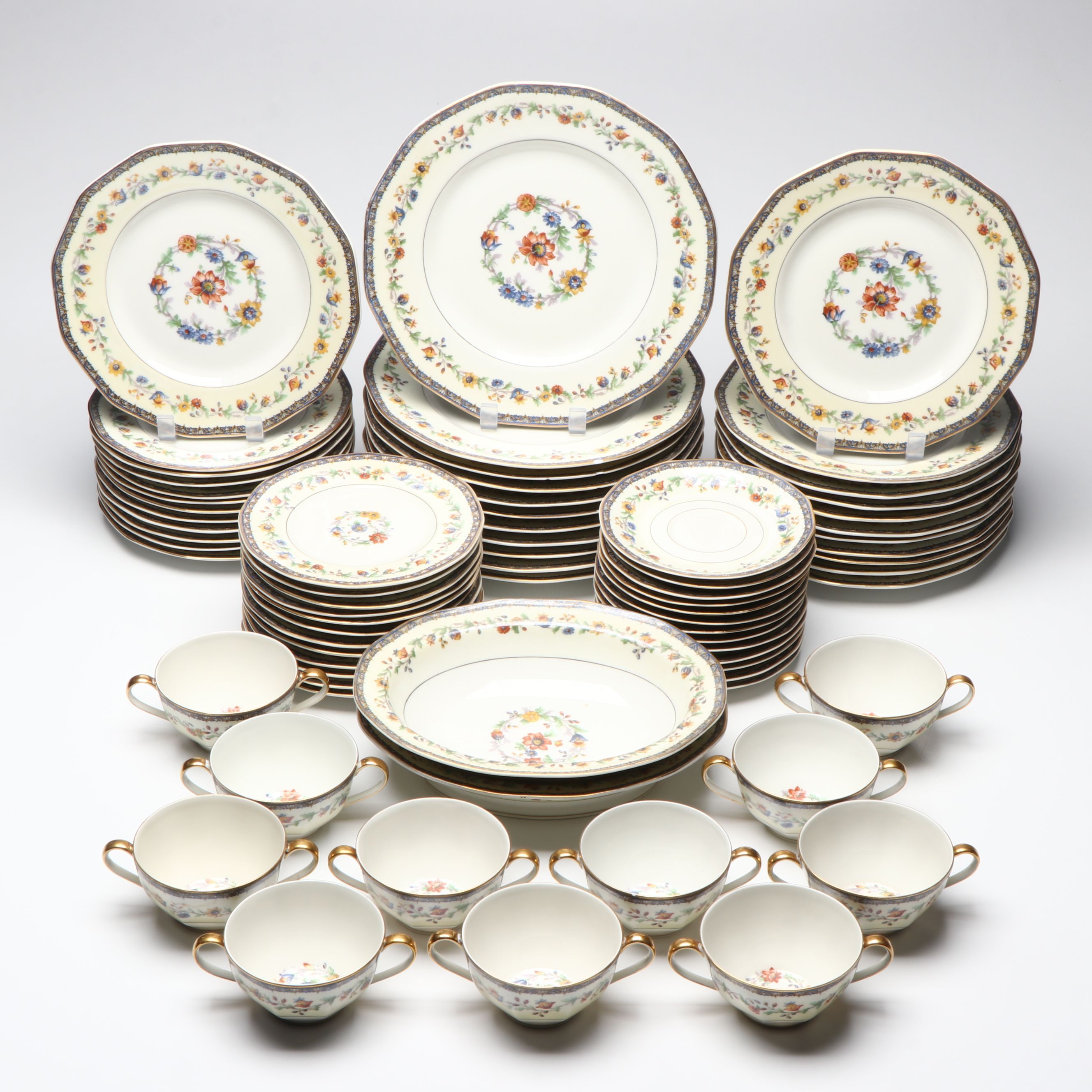 Theodore Haviland "Chateaudun" Porcelain Dinnerware