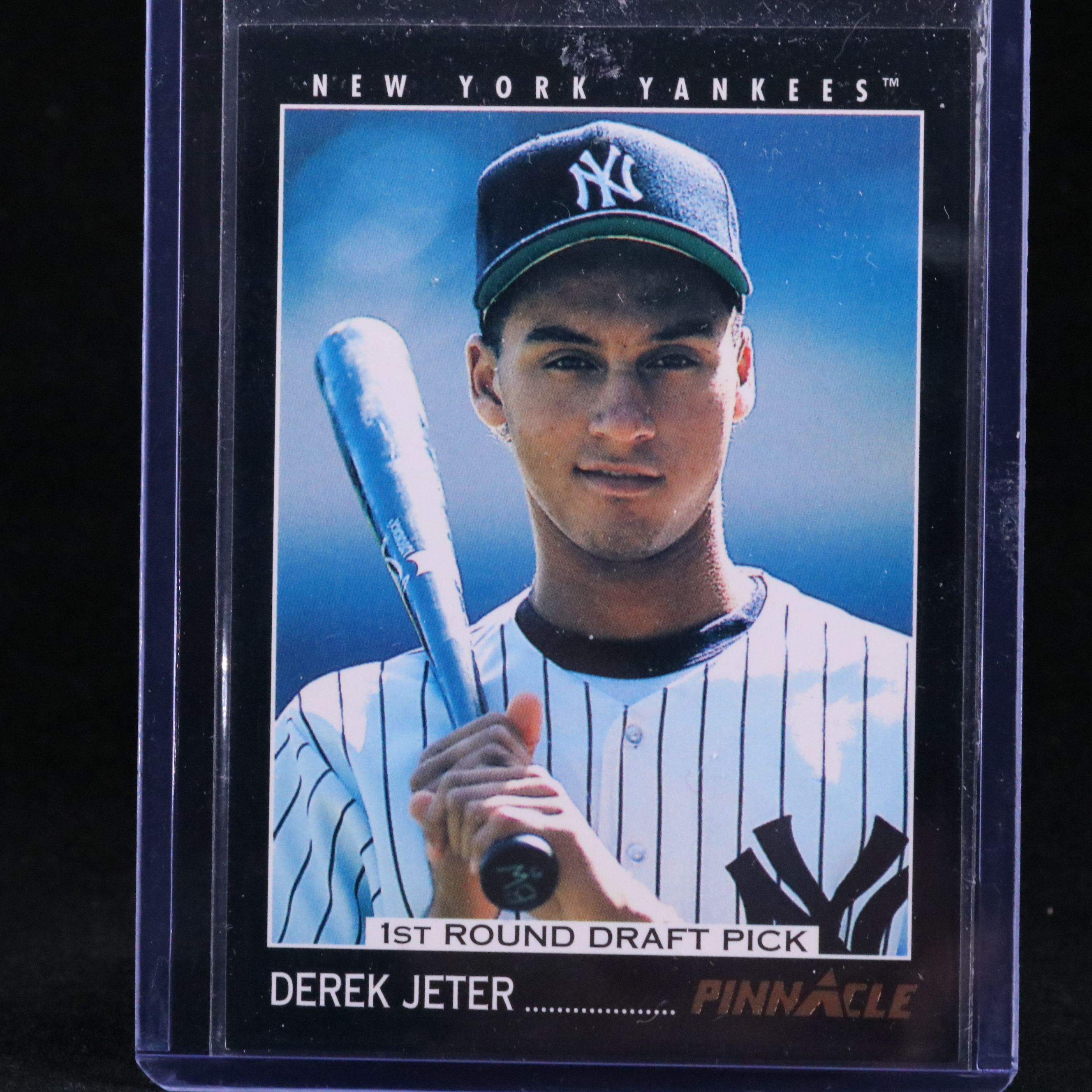 1993 Pinnacle Derek Jeter New York Yankees Rookie Baseball Card