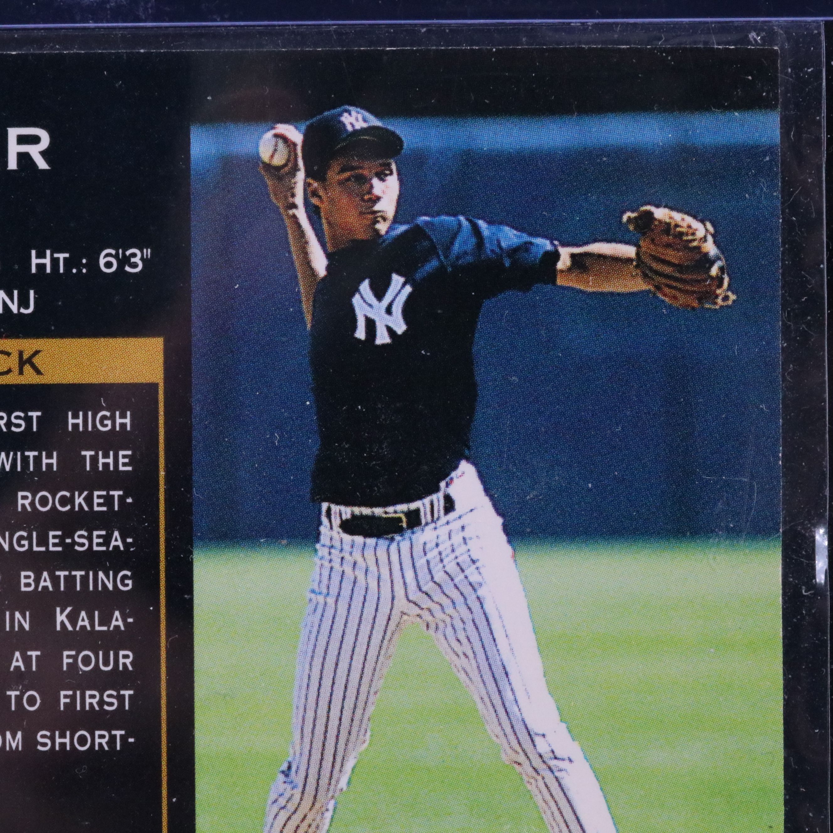 1993 Pinnacle Derek Jeter New York Yankees Rookie Baseball Card