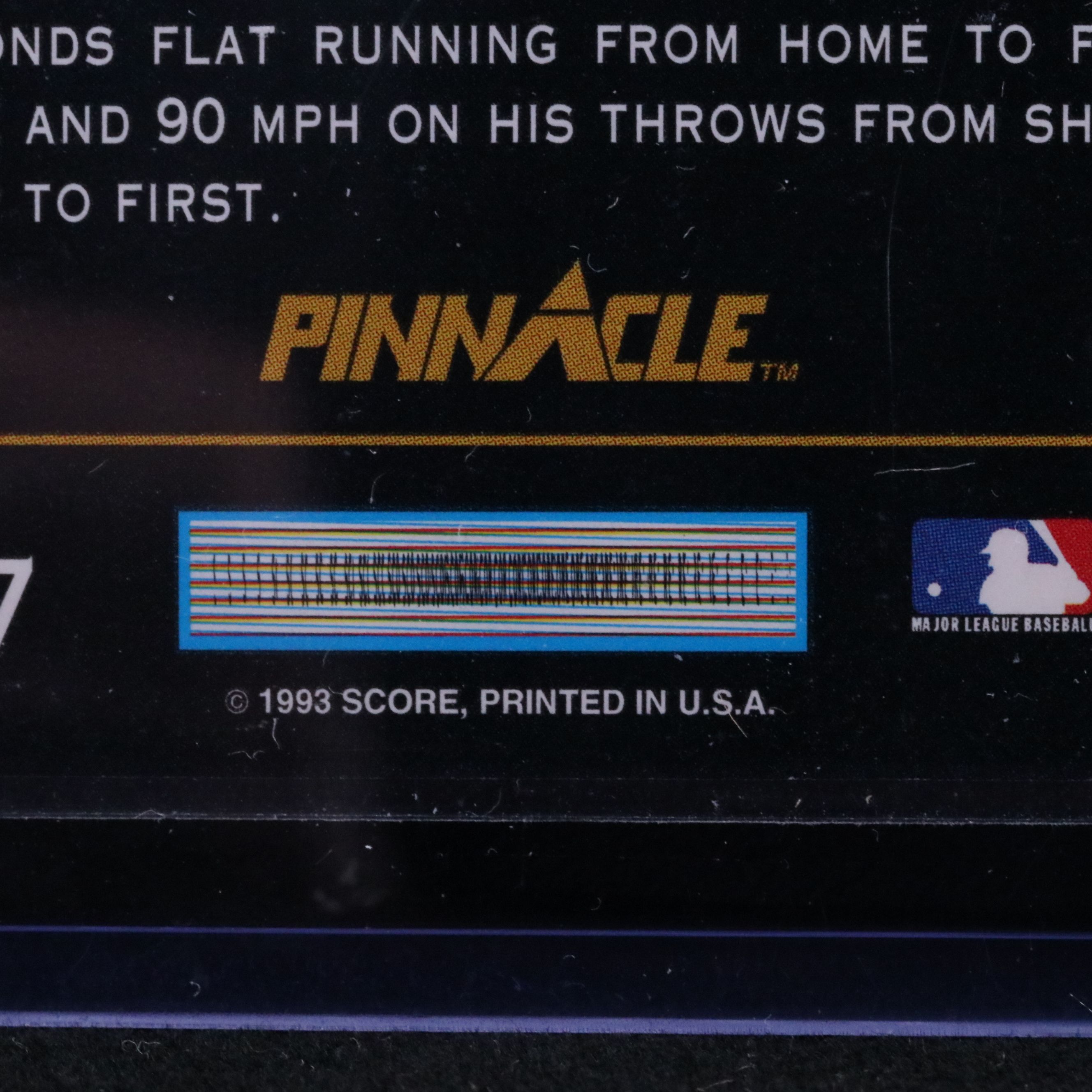 1993 Pinnacle Derek Jeter New York Yankees Rookie Baseball Card