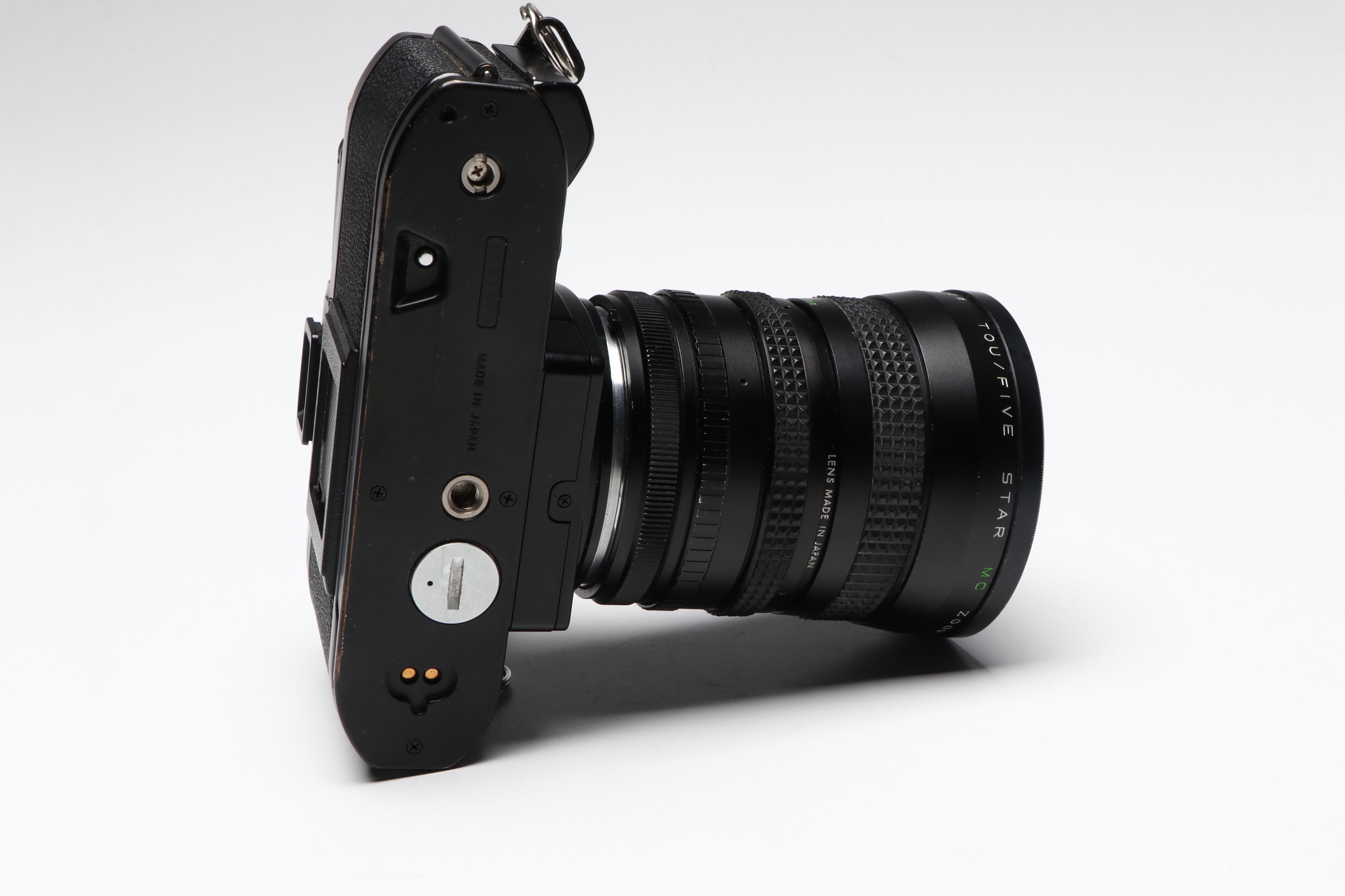 Nikon FG SLR Camera with Vivitar and Promaster Spectrum 7 Lenses