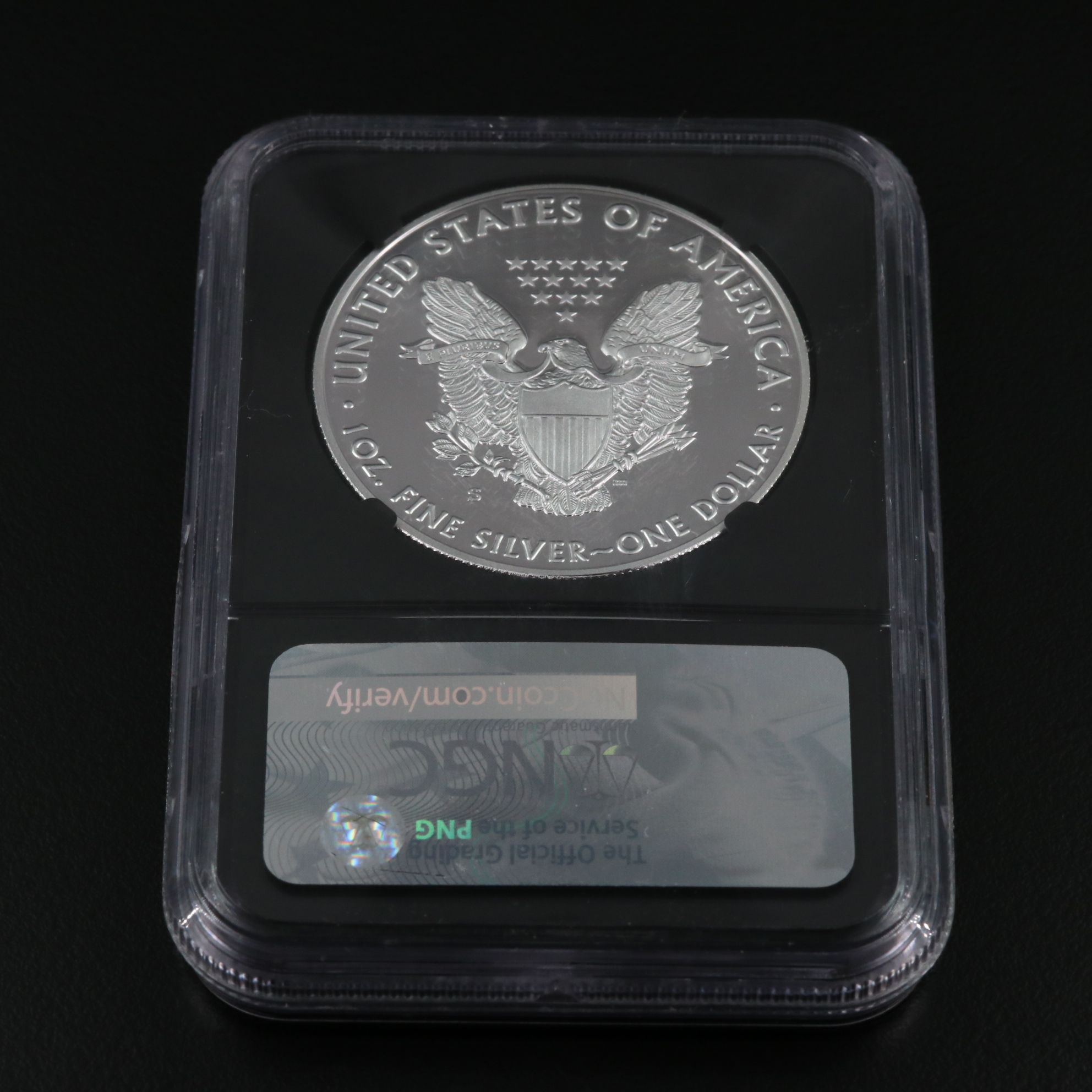NGC PF70 Ultra Cameo 2017-S U.S. Silver Eagle Proof Coin