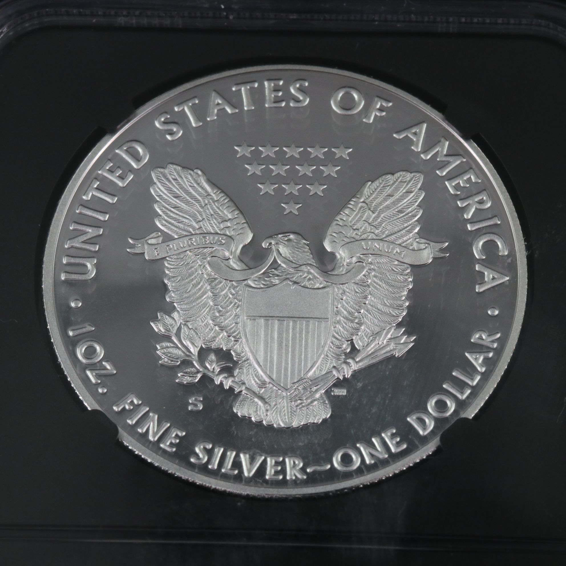 NGC PF70 Ultra Cameo 2017-S U.S. Silver Eagle Proof Coin
