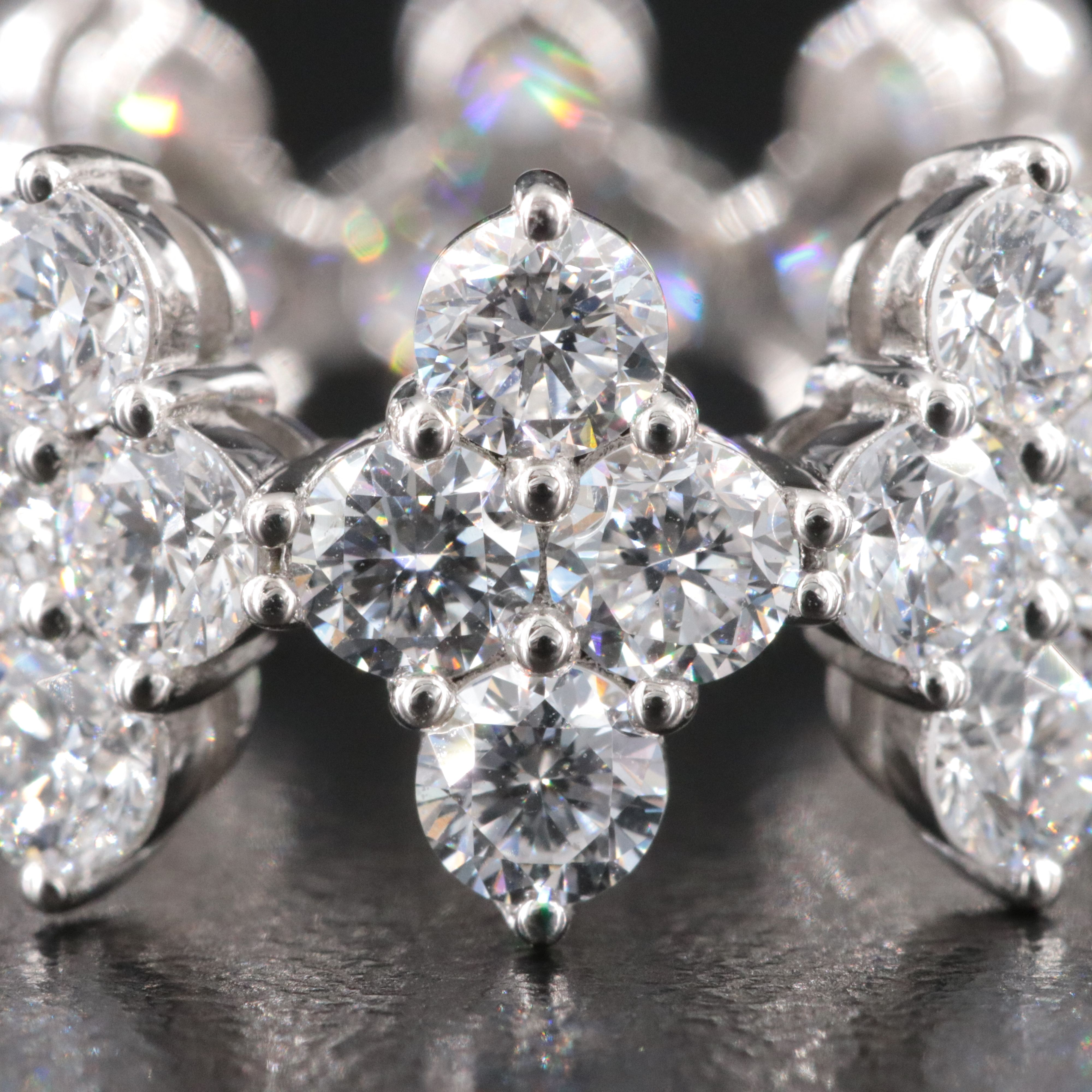 Platinum 5.79 CTW Lab Grown Diamond Eternity Band