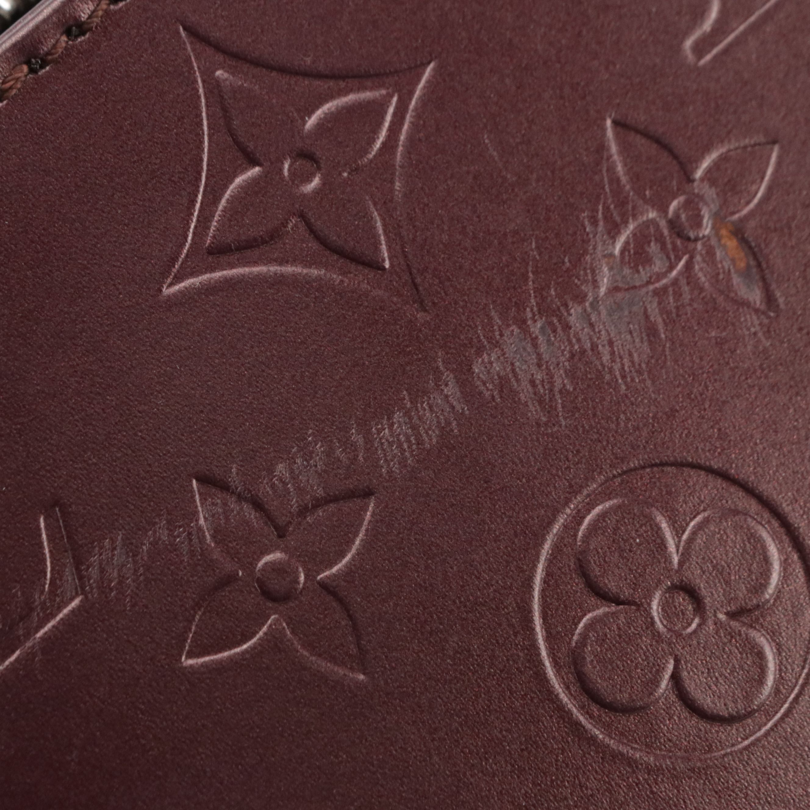 Louis Vuitton Fowler Shoulder Bag in Monogram Matt Vernis Leather