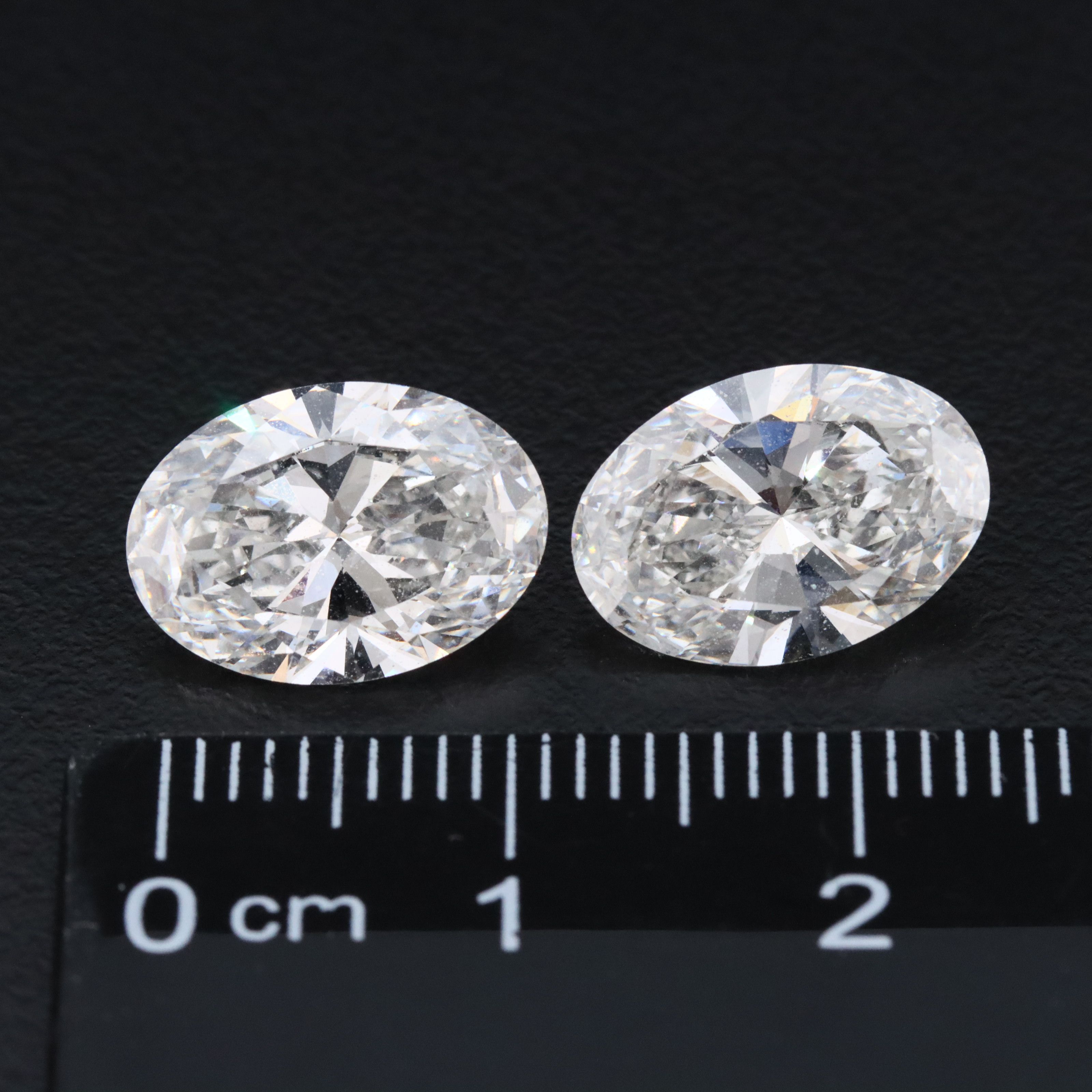Loose 7.07 CTW Matched Lab Grown Diamond Pair