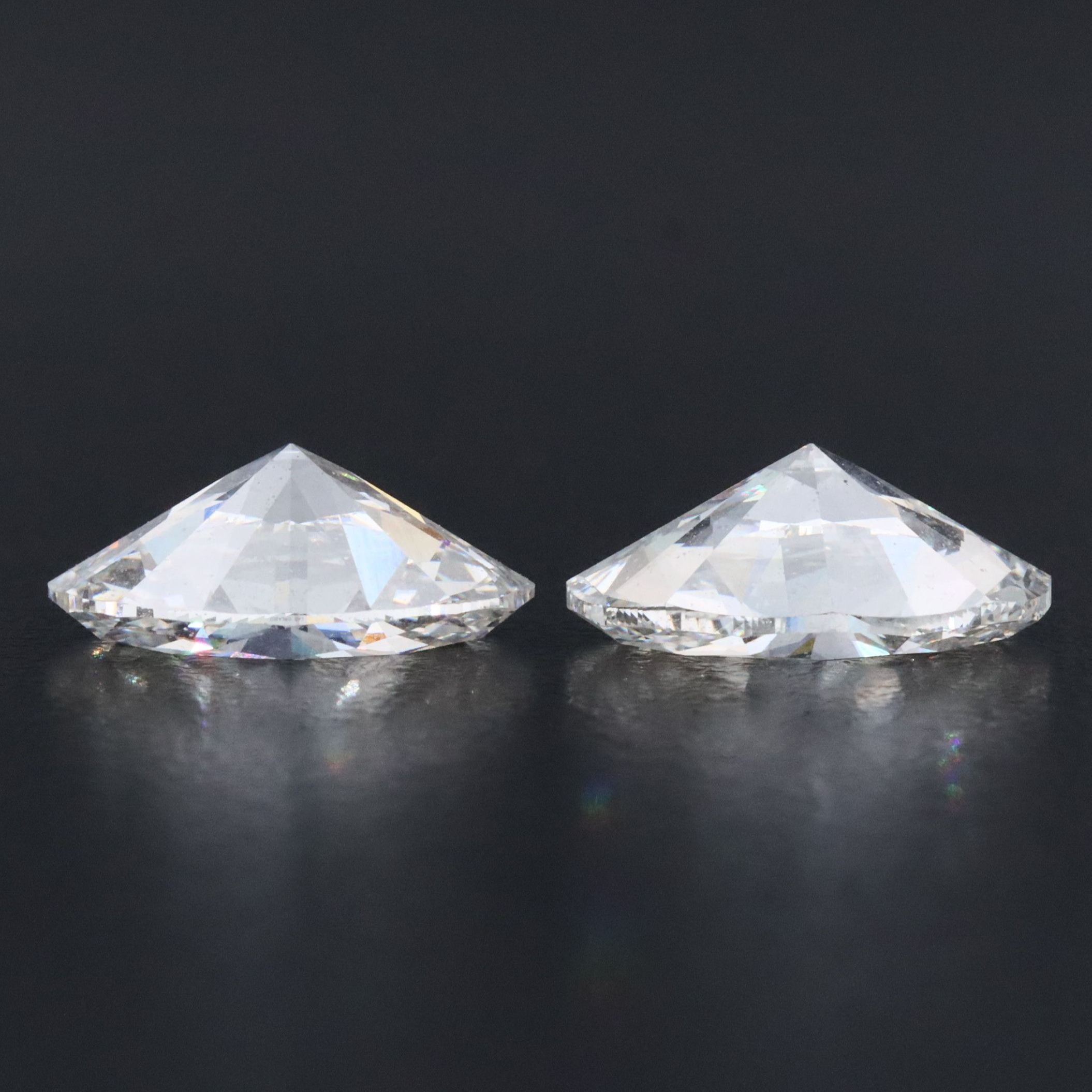 Loose 7.07 CTW Matched Lab Grown Diamond Pair