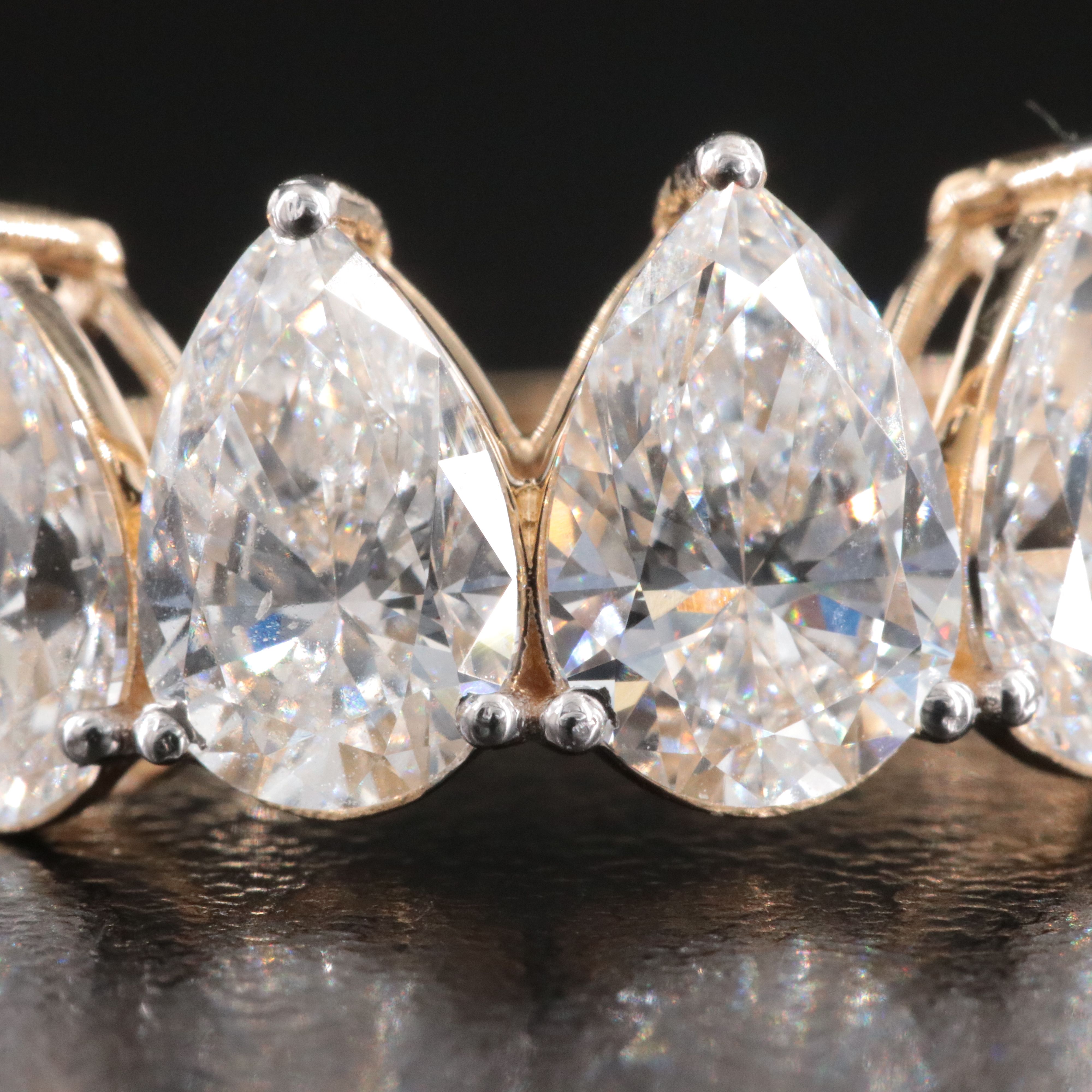 14K 4.28 CTW Lab Grown Diamond Ring