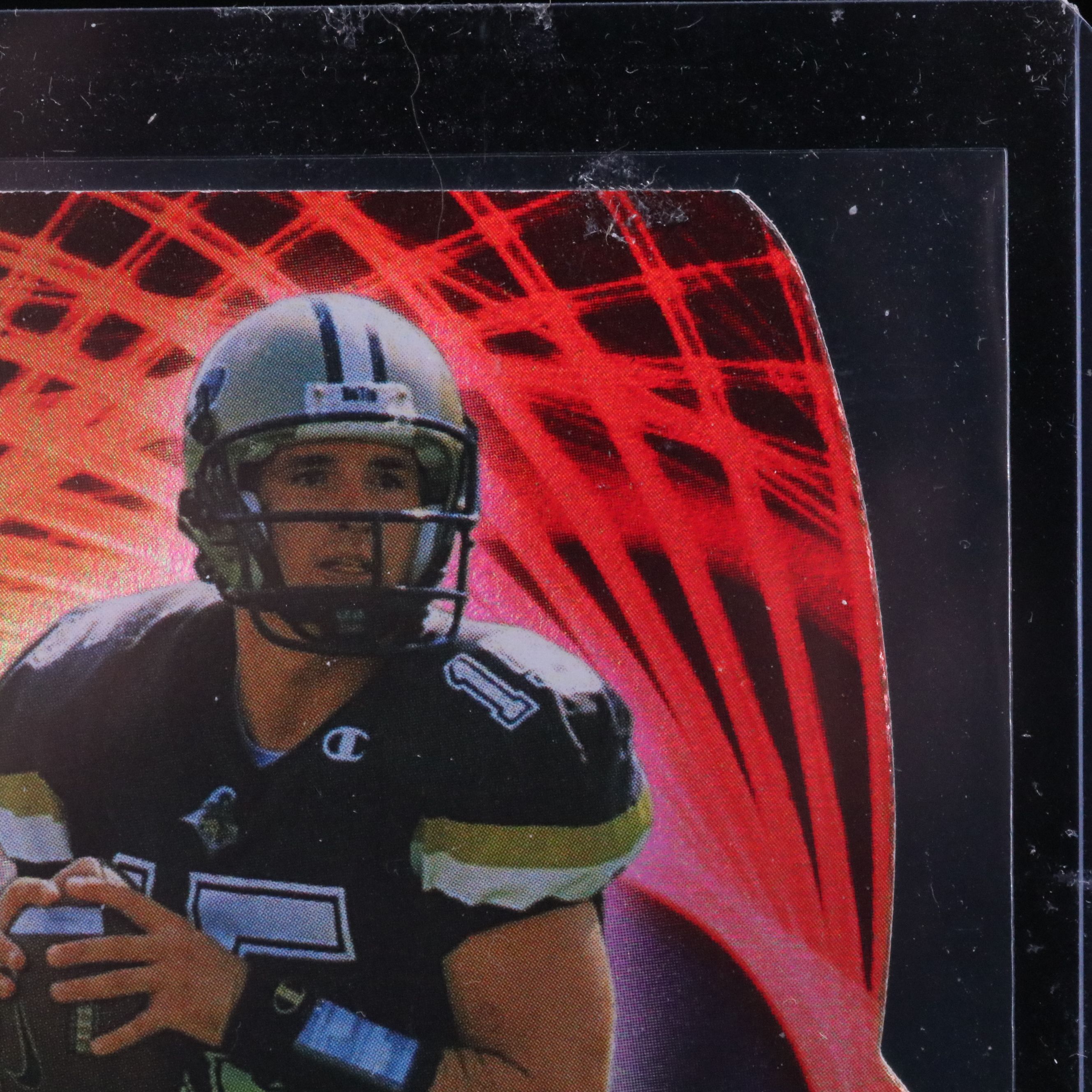 2001 Press Pass SE Drew Brees Rookie Vision Die-Cut Football Card