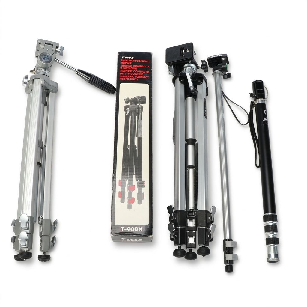 Stiltz and Other Camera Tripods with Slik Insta-Lok Selfie Stick