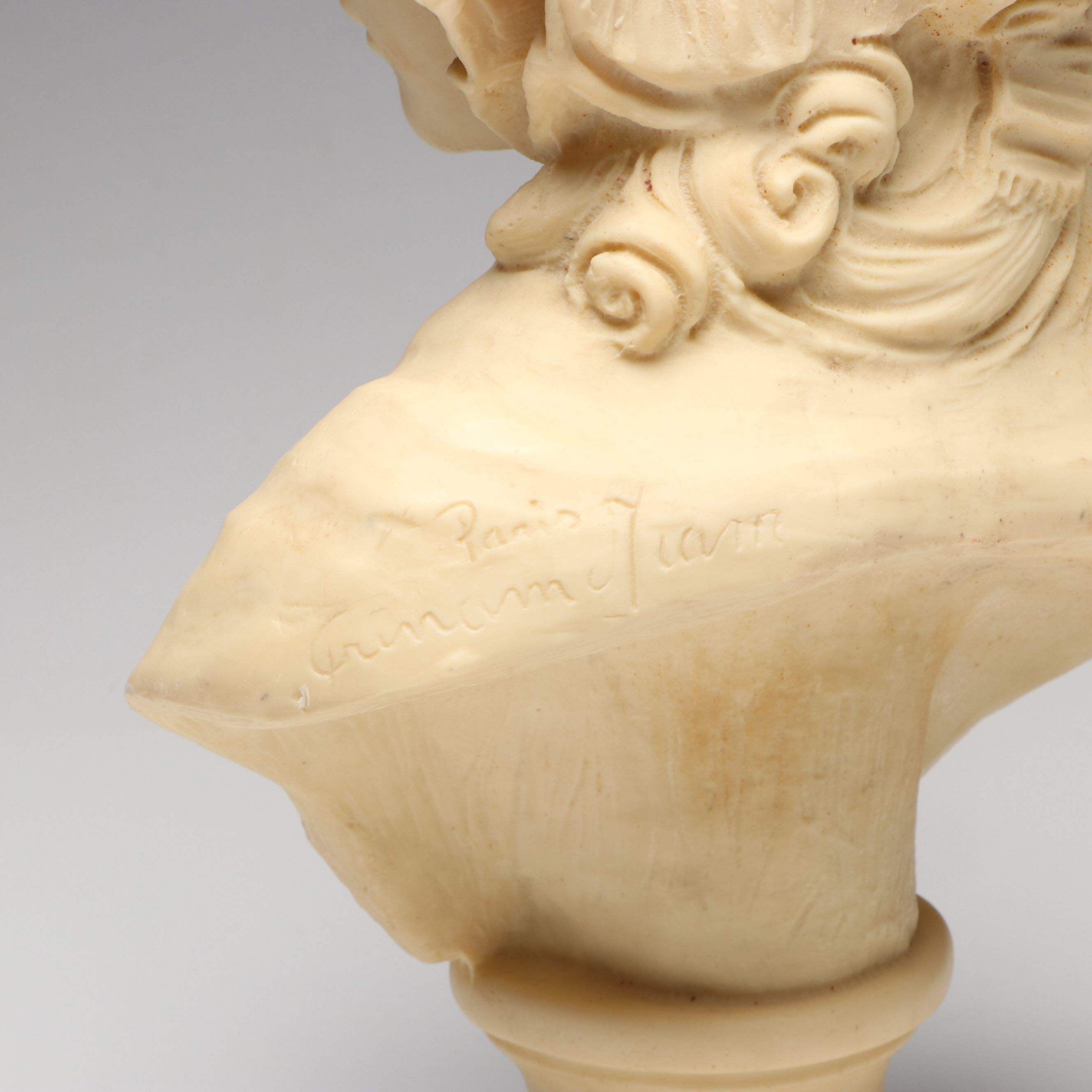 French "Peasant Girl" Bust After Grinham Niam, 20th Century