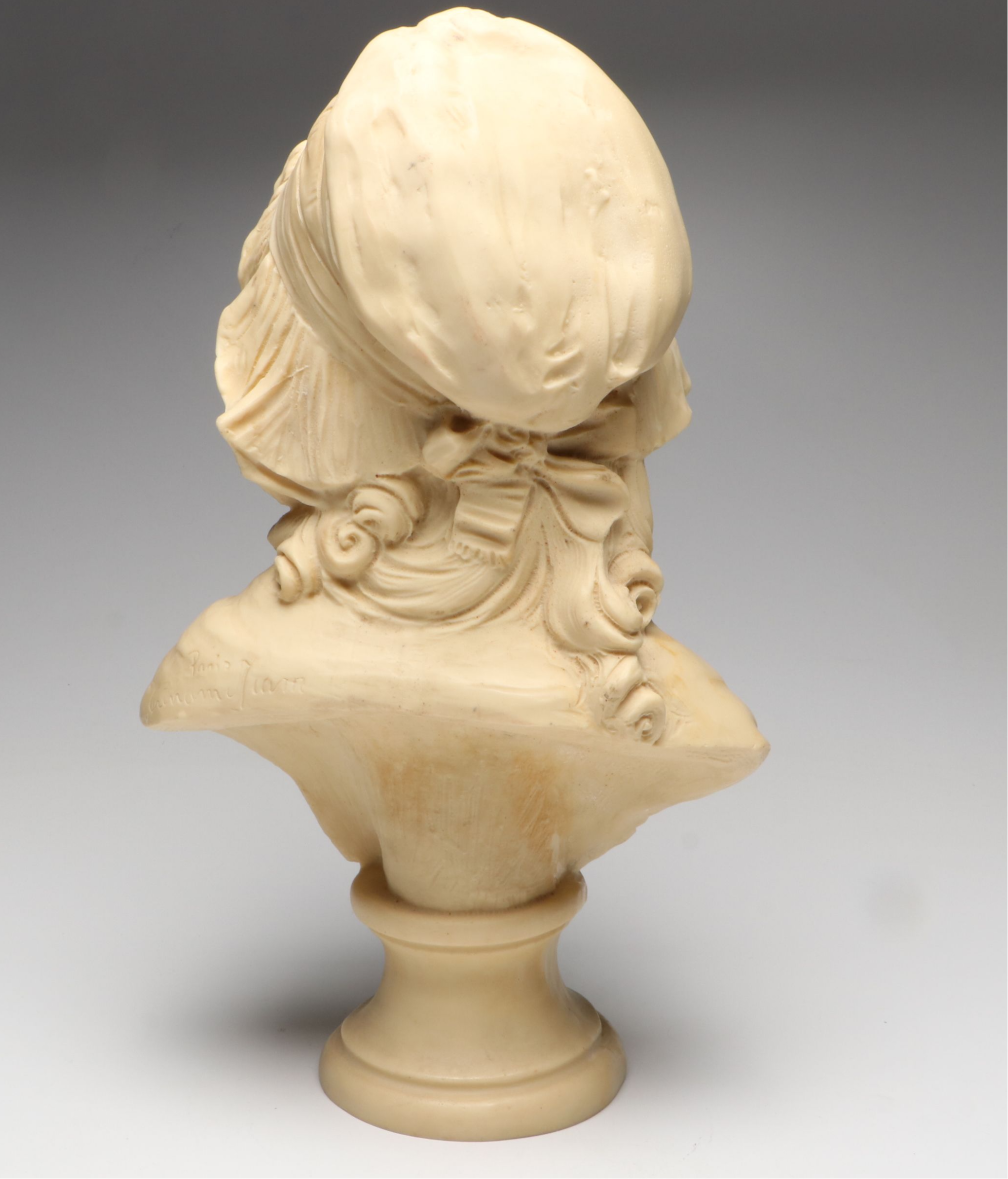 French "Peasant Girl" Bust After Grinham Niam, 20th Century