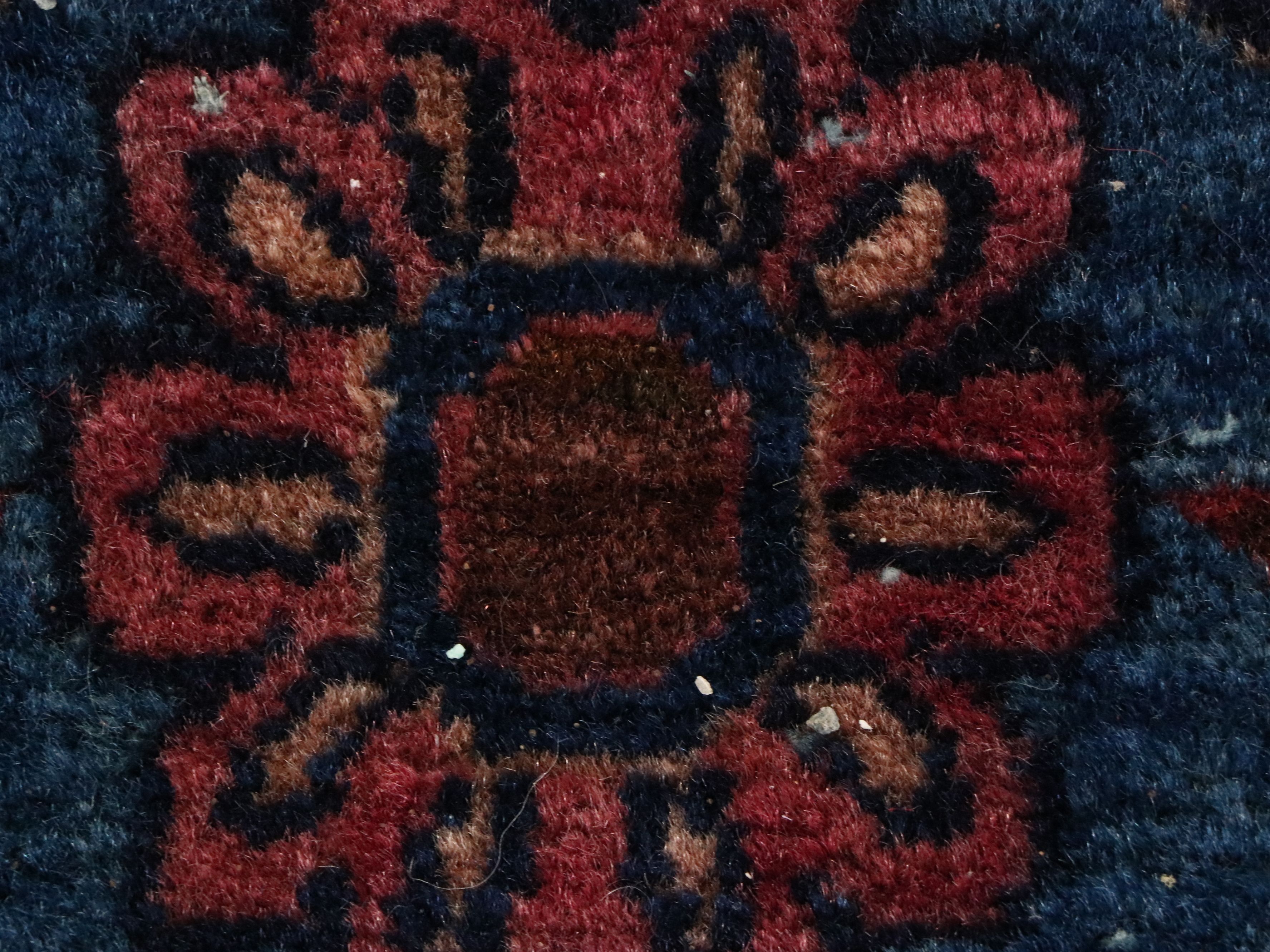 11'11 x 15' Hand-Knotted Persian Sarouk Room-Sized Rug