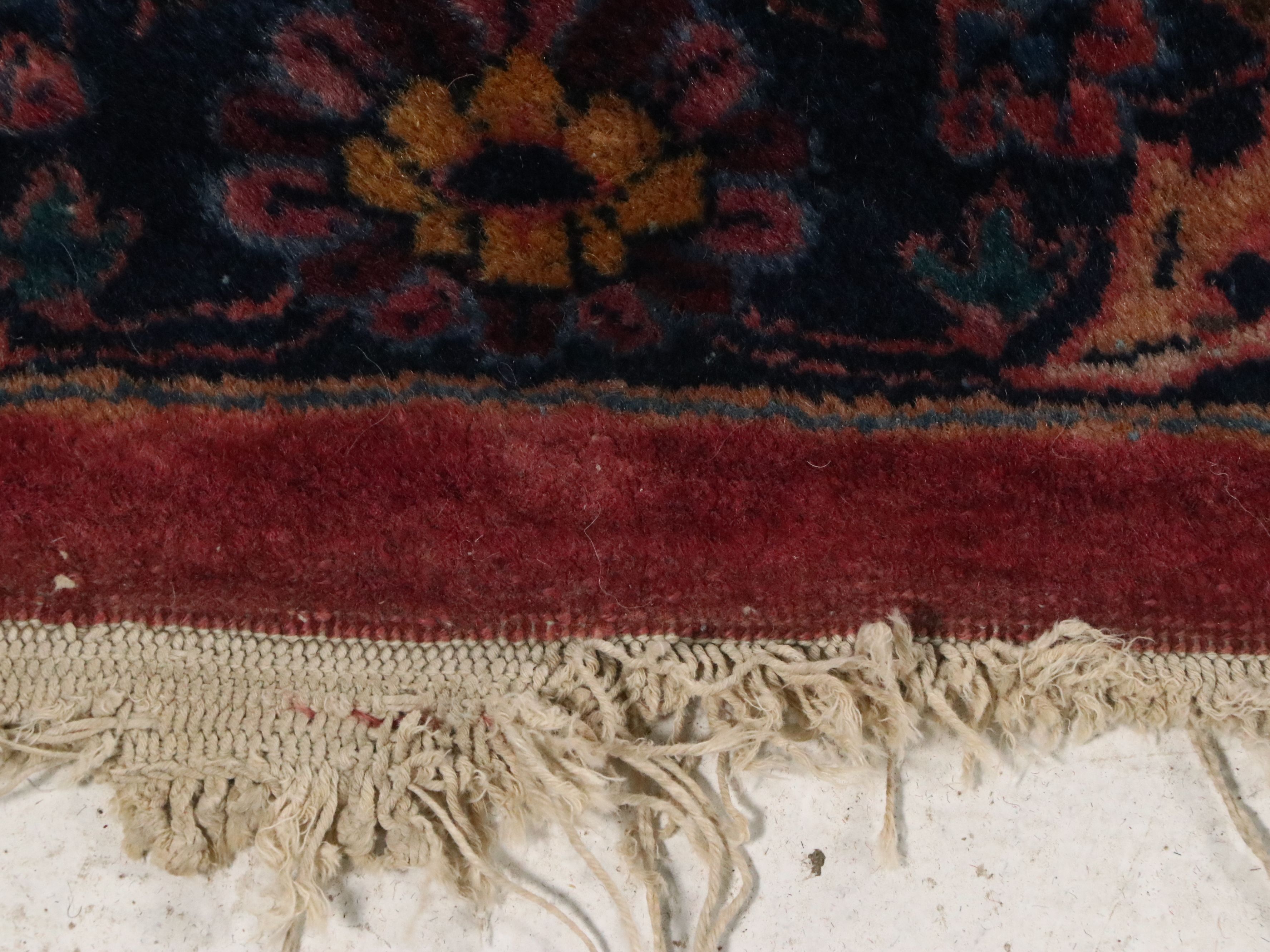 11'11 x 15' Hand-Knotted Persian Sarouk Room-Sized Rug