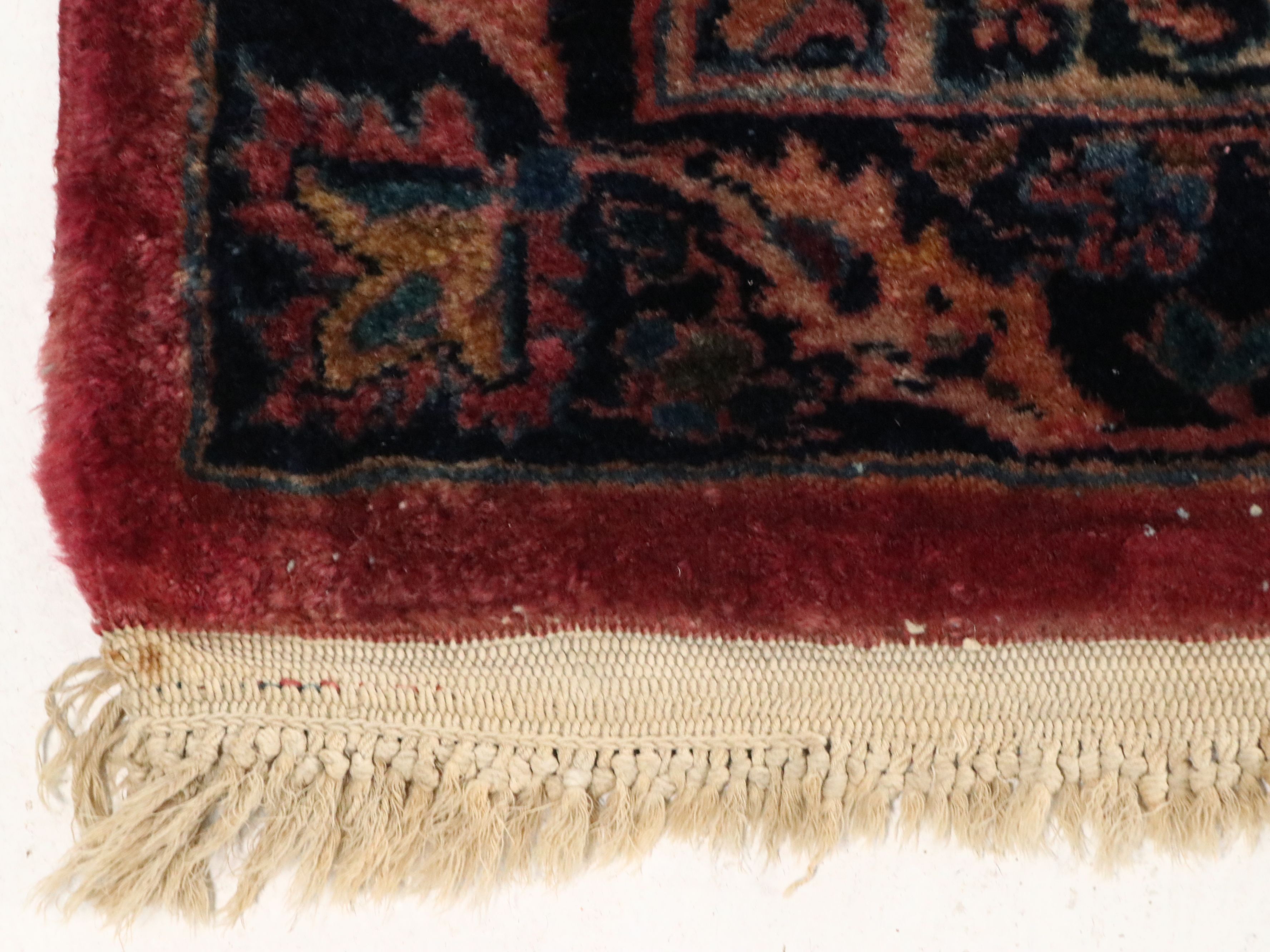 11'11 x 15' Hand-Knotted Persian Sarouk Room-Sized Rug