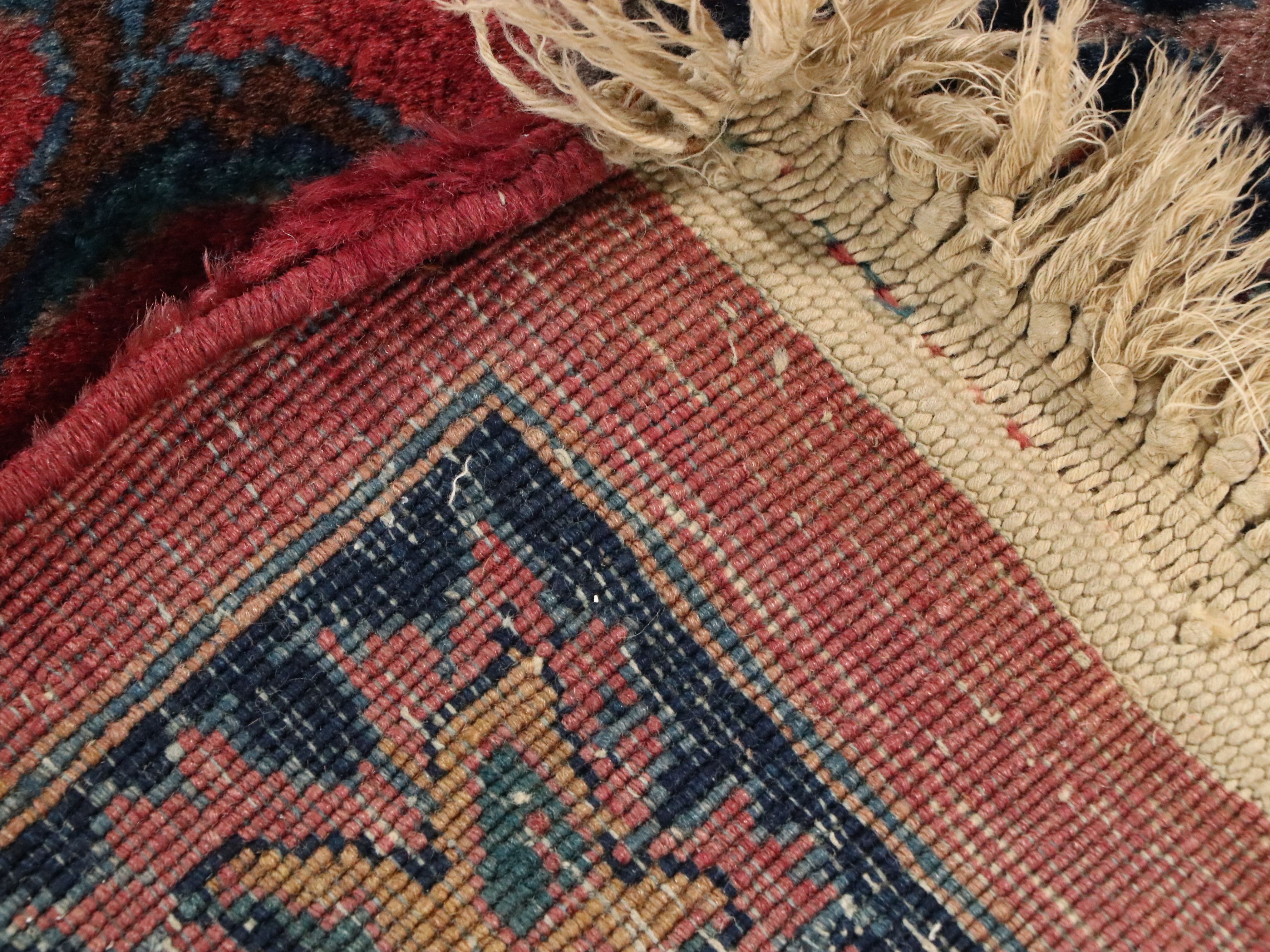 11'11 x 15' Hand-Knotted Persian Sarouk Room-Sized Rug