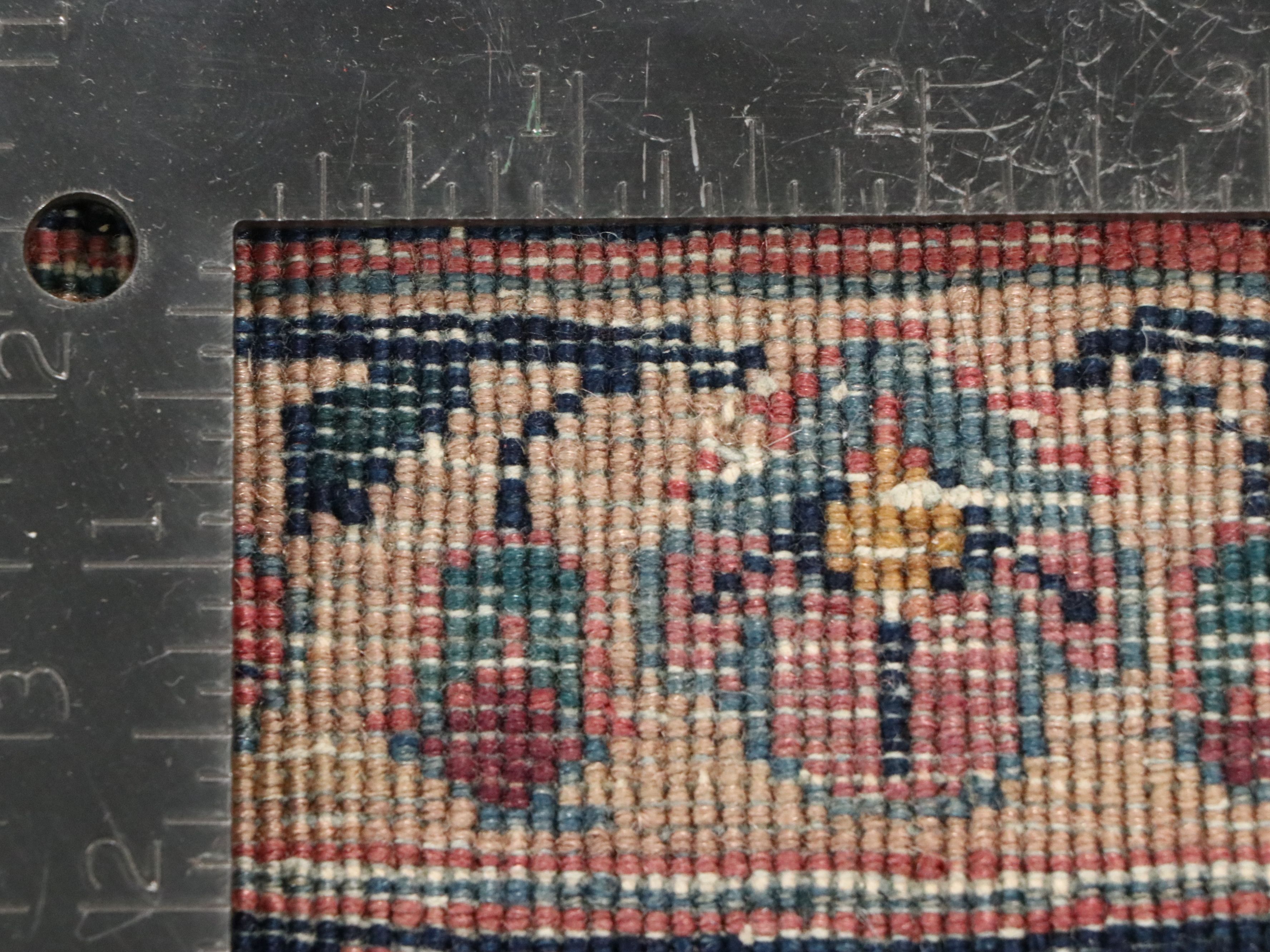 11'11 x 15' Hand-Knotted Persian Sarouk Room-Sized Rug