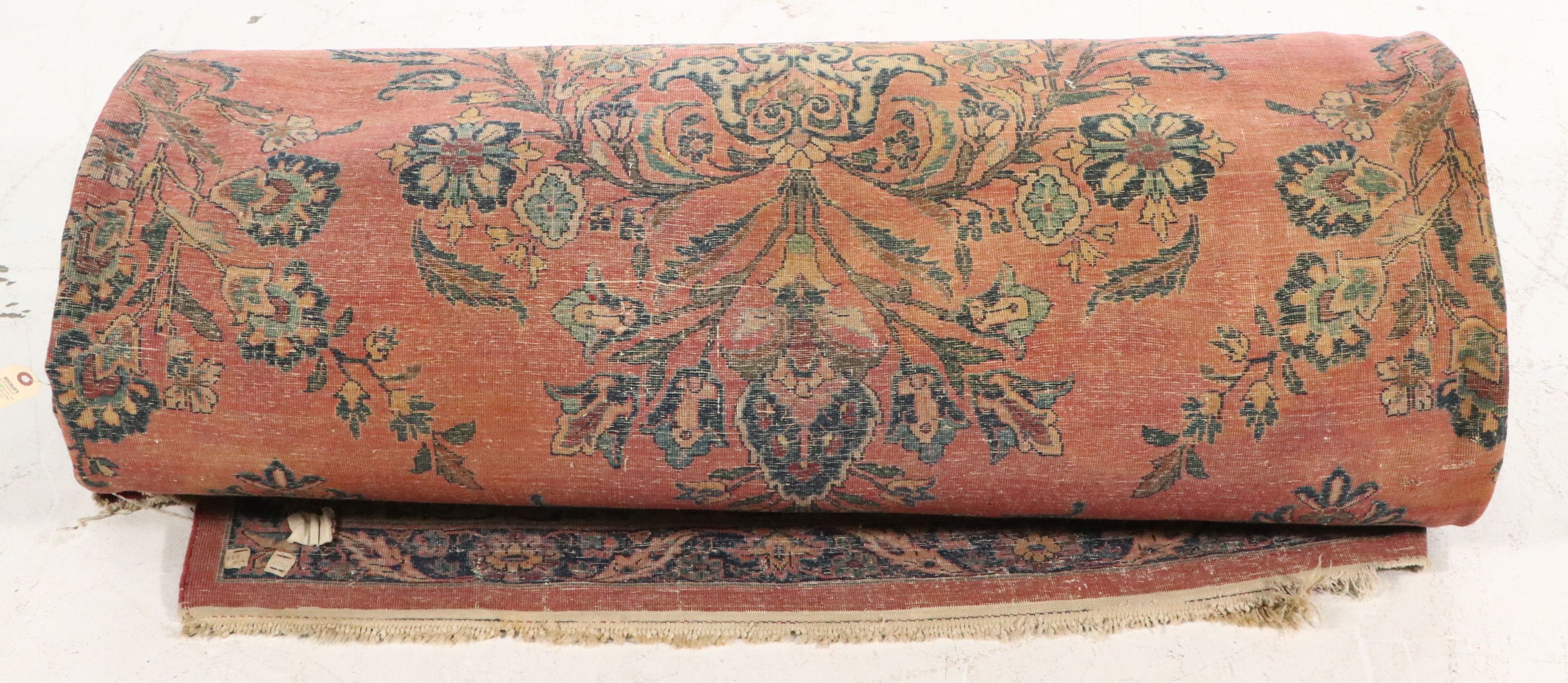 11'11 x 15' Hand-Knotted Persian Sarouk Room-Sized Rug