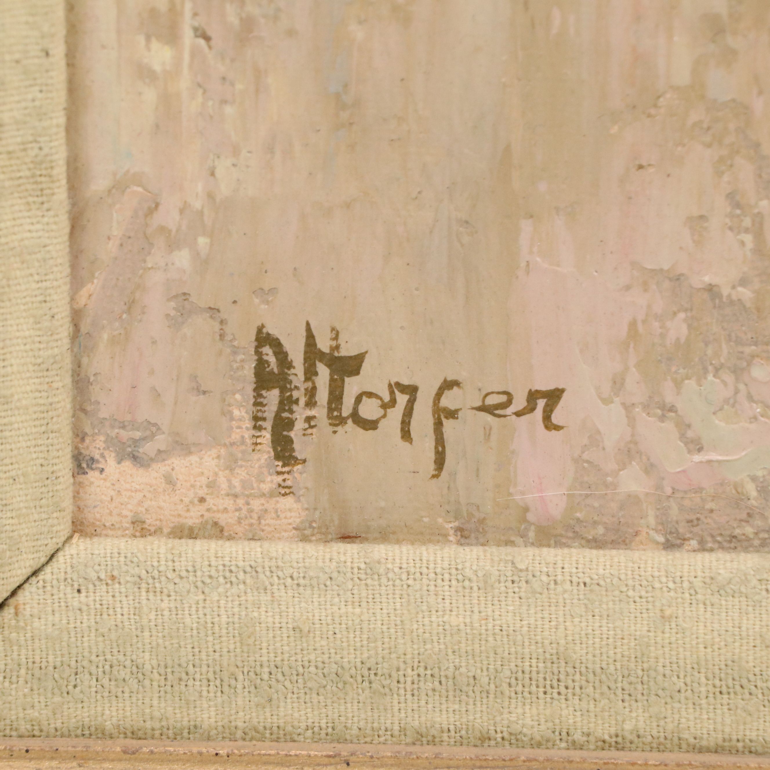 Gloria Altorfer Acrylic Painting "The Legacy," 1970