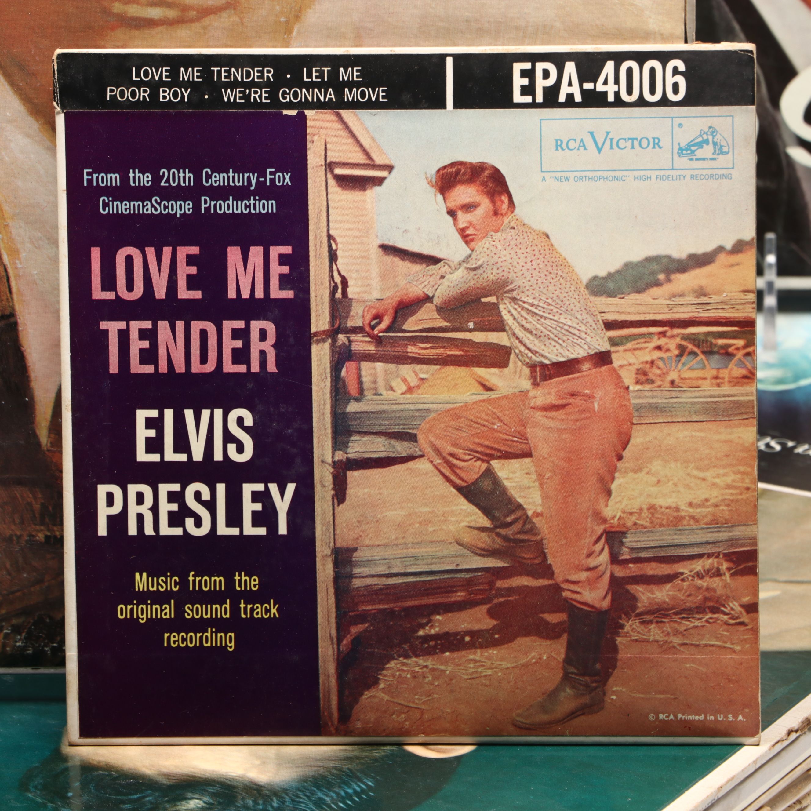 Elvis, Nat King Cole, Paul Anka, and More Vinyl Record Albums