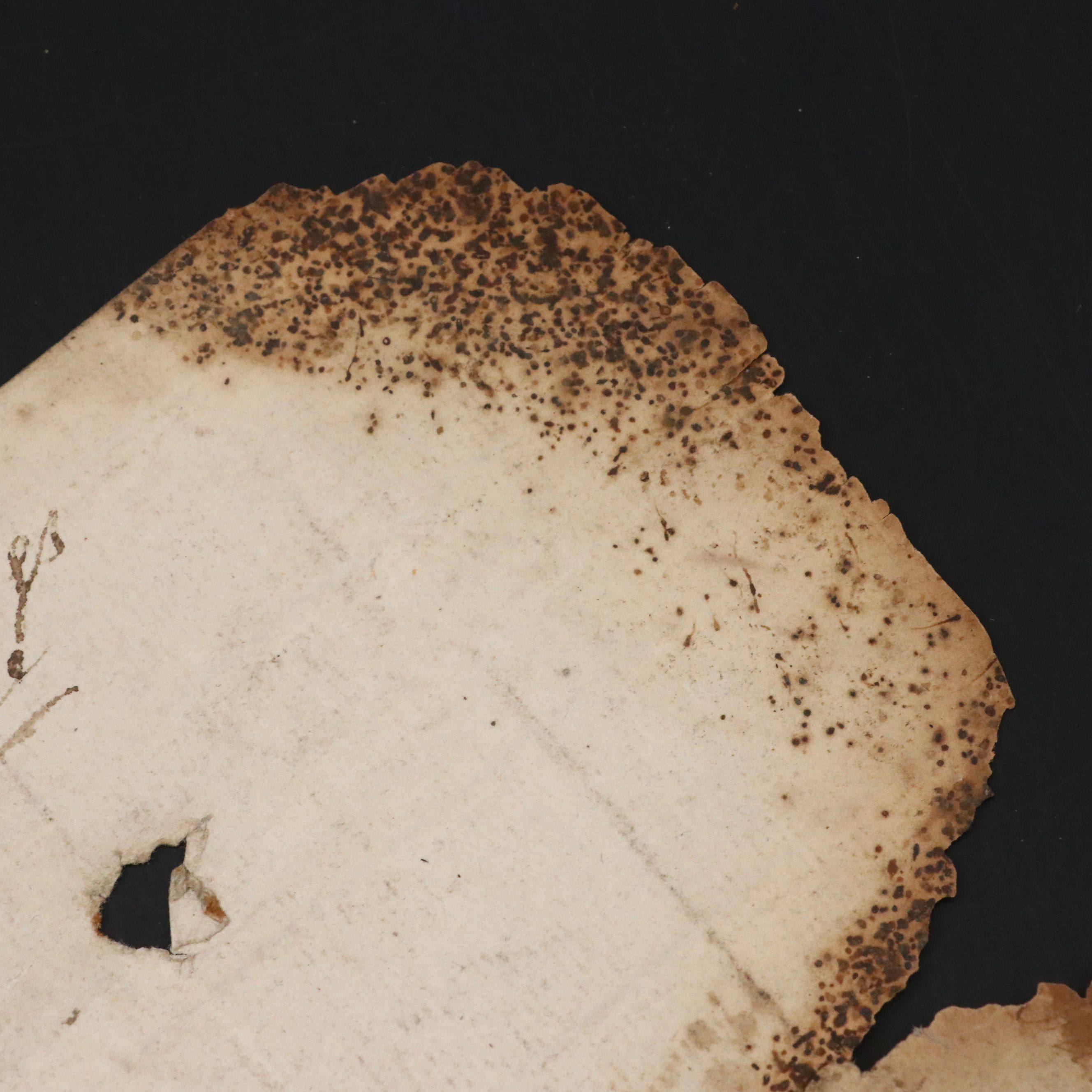 Antique 1812 R. Andrews Coffin Maker and Undertaker Funeral Invoice