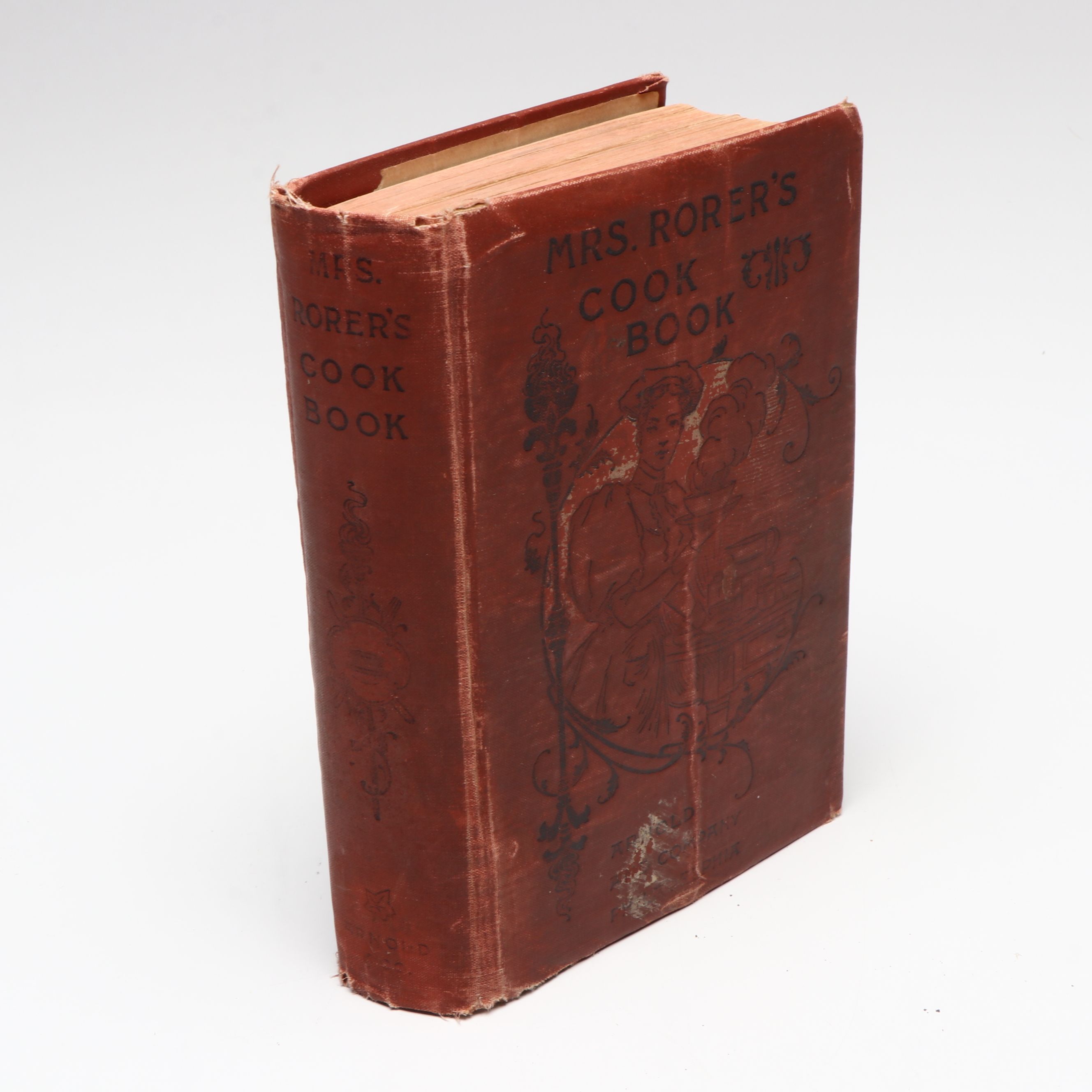 "Mrs. Rorer's Philadelphia Cook Book" with "Tree Guide" by Julia Ellen Rogers