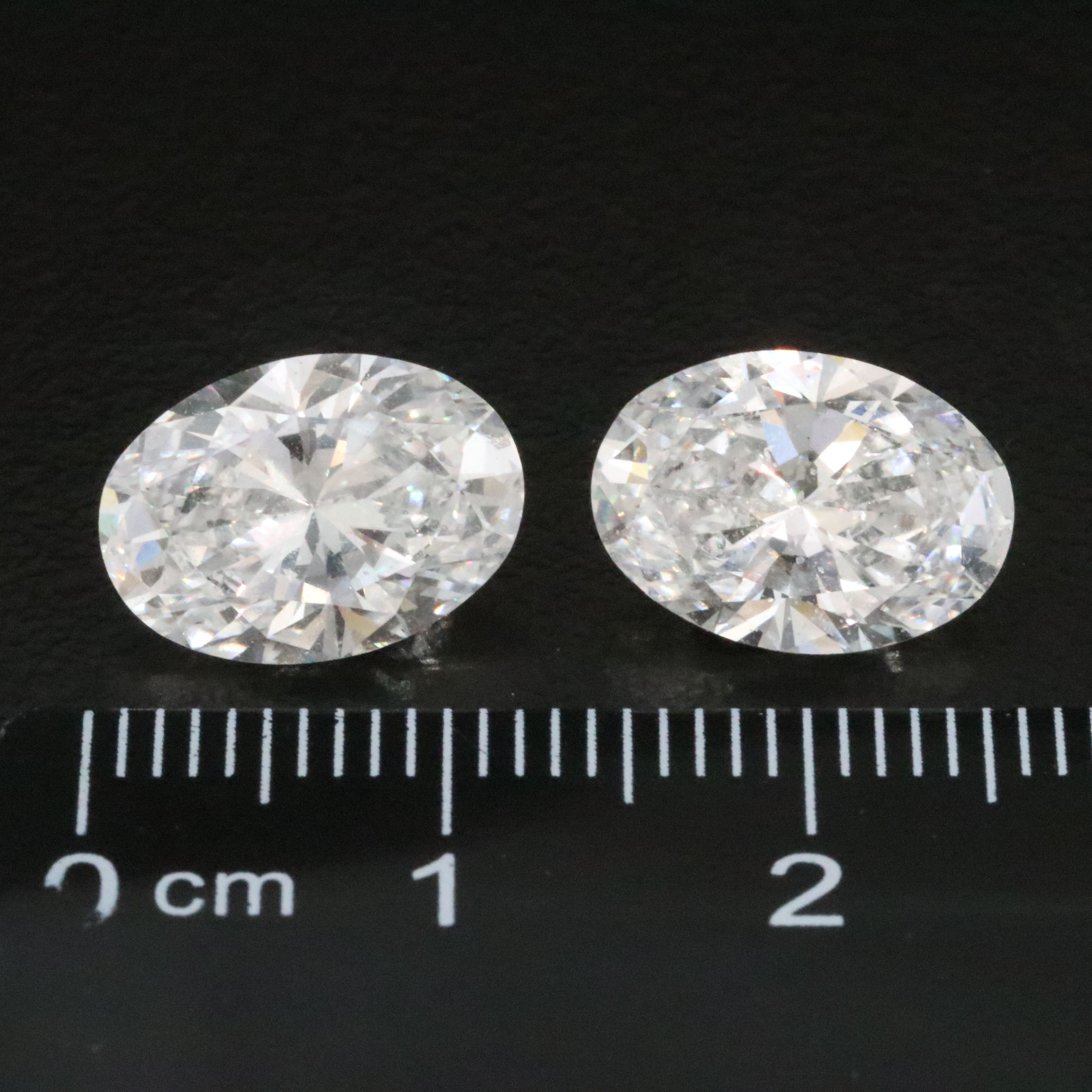 Loose 7.06 CTW Matched Lab Grown Diamond Pair