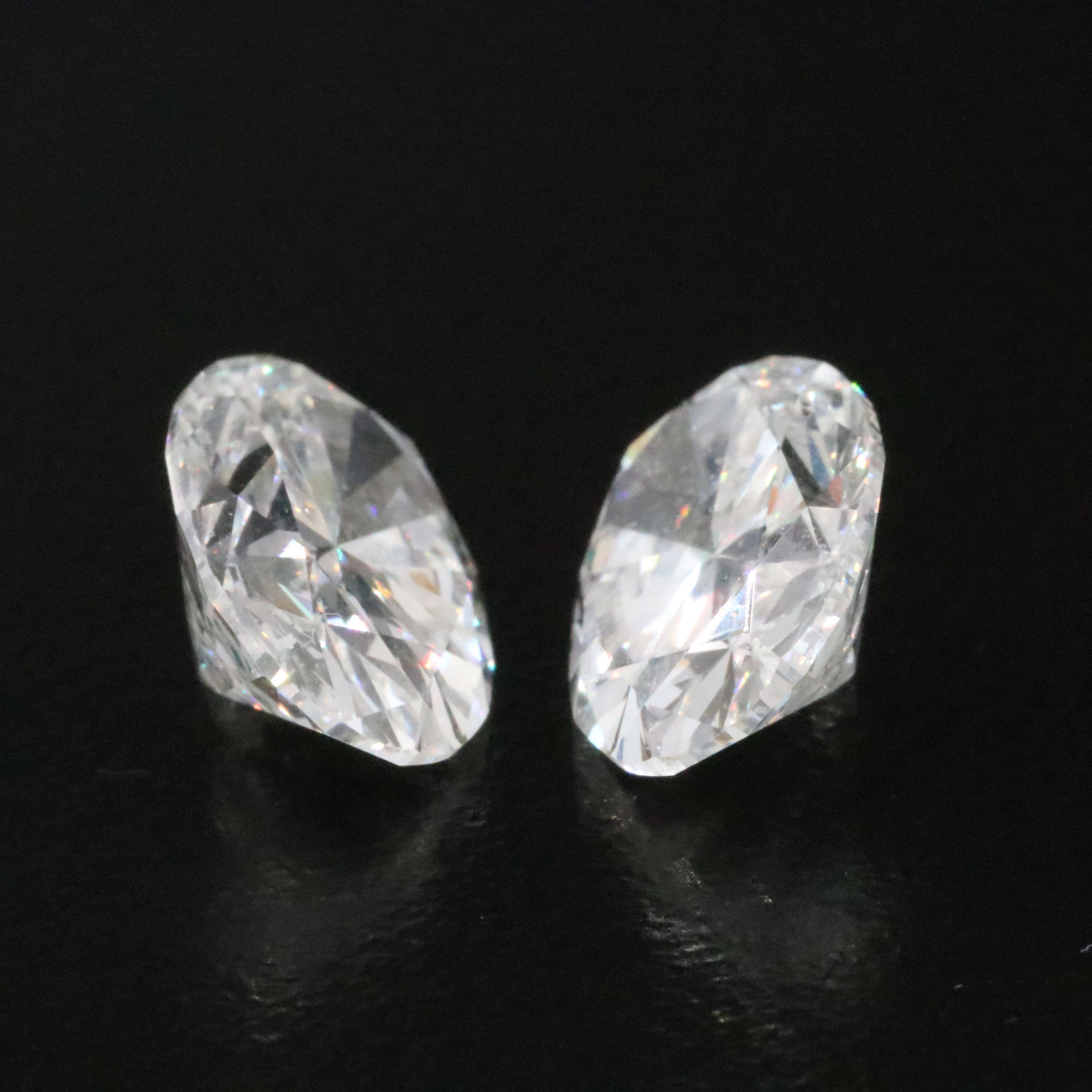 Loose 7.06 CTW Matched Lab Grown Diamond Pair