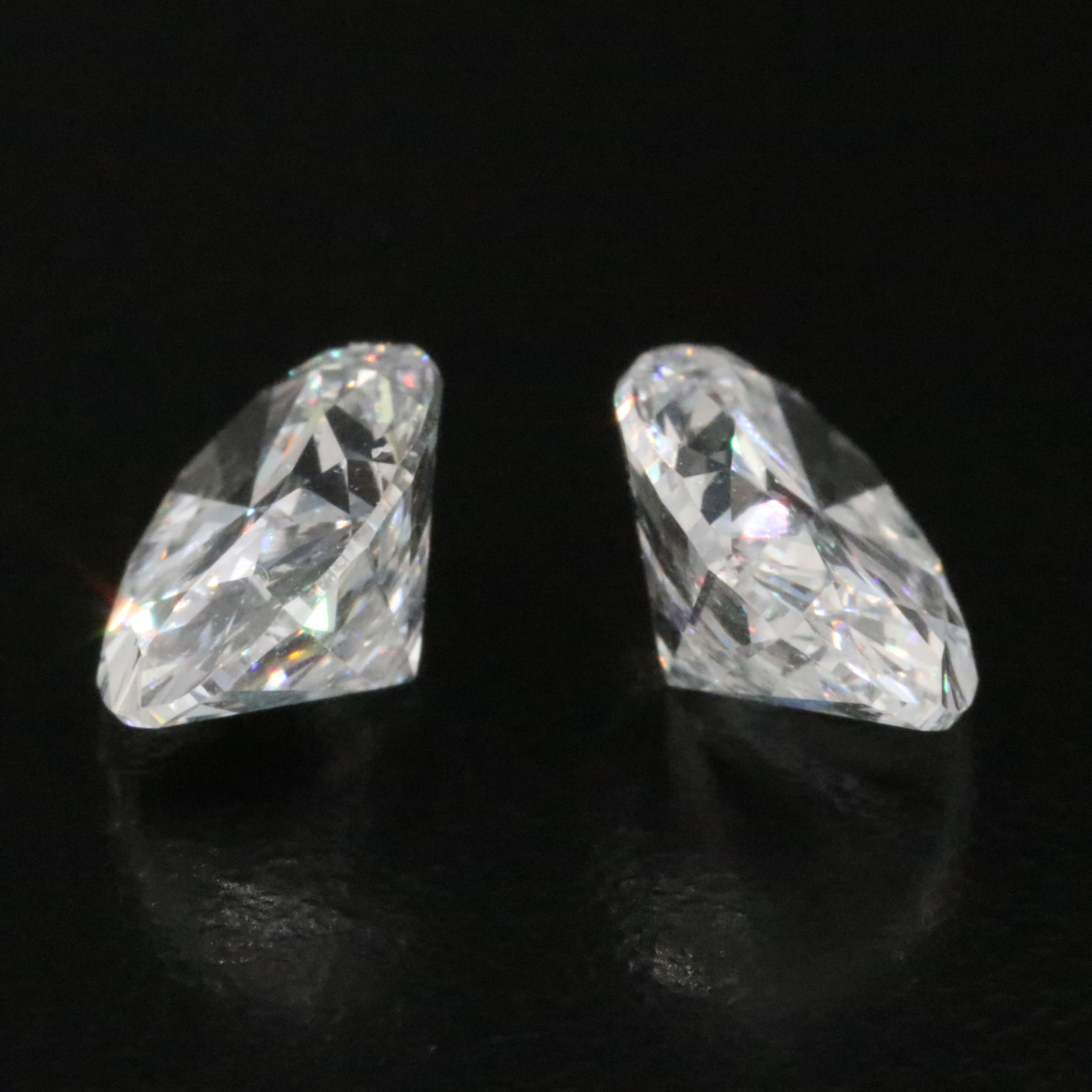 Loose 7.06 CTW Matched Lab Grown Diamond Pair