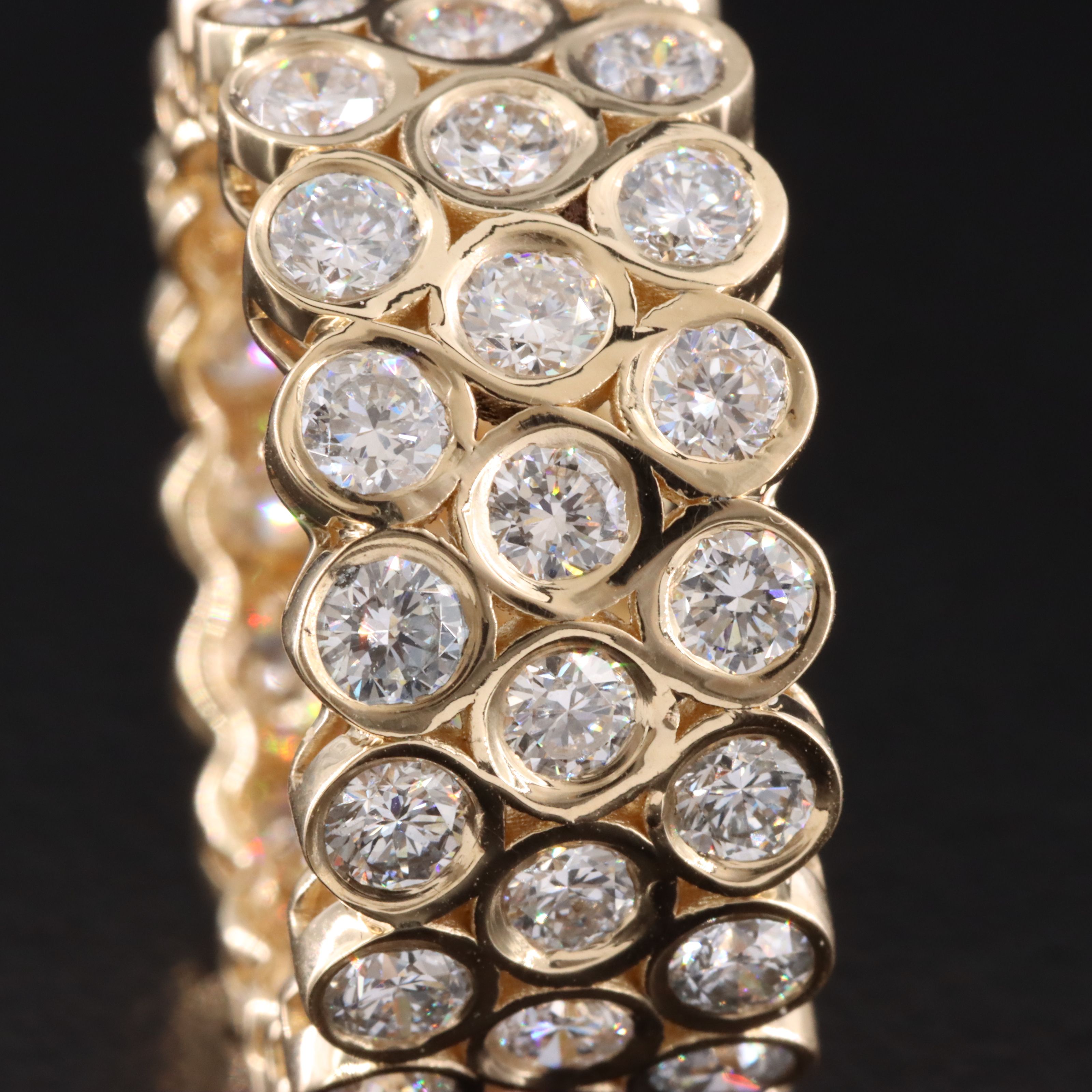 14K 4.75 CTW Lab Grown Diamond Eternity Band