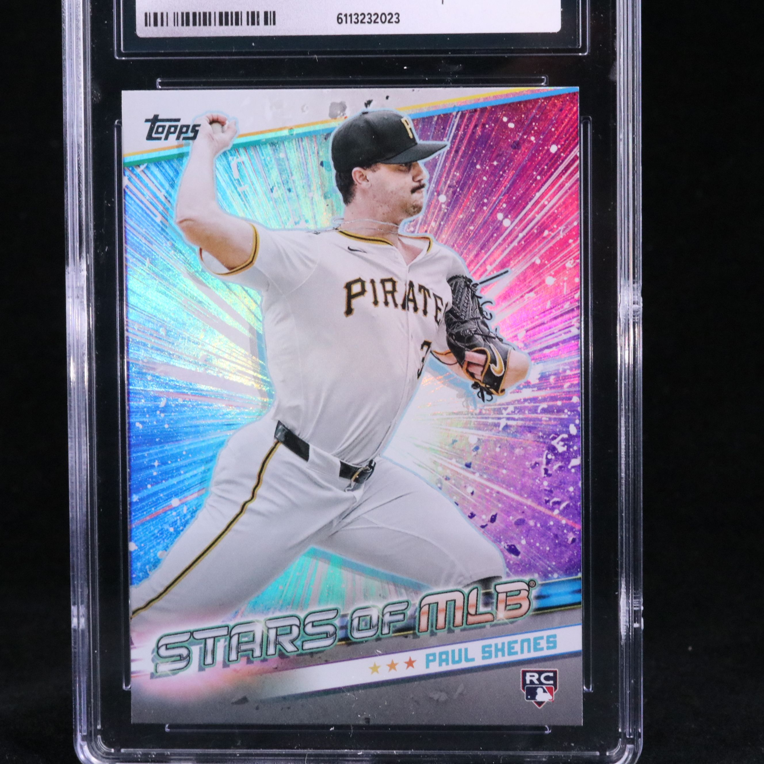 2024 Topps Update Paul Skenes Stars of MLB Rookie Card Graded CGC 10