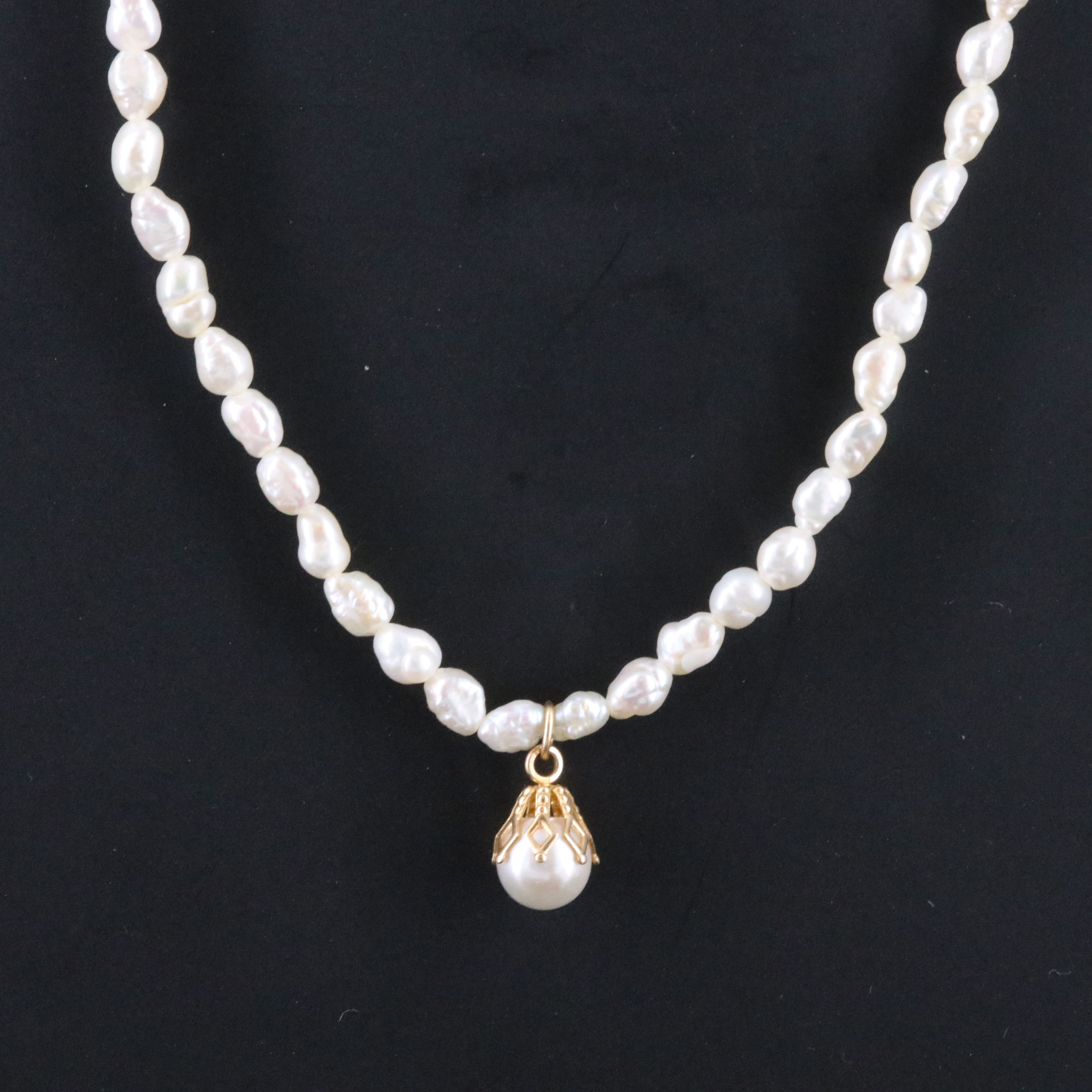 14K Pearl Necklace